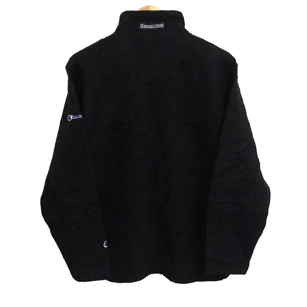 Champion × Sports Specialties × Vintage Vintage CHAMPION BLIZZAK BRIDGESTONE Fleece Zipper Sweater Size US L / EU 52-54 / 3 - 2 Thumbnail