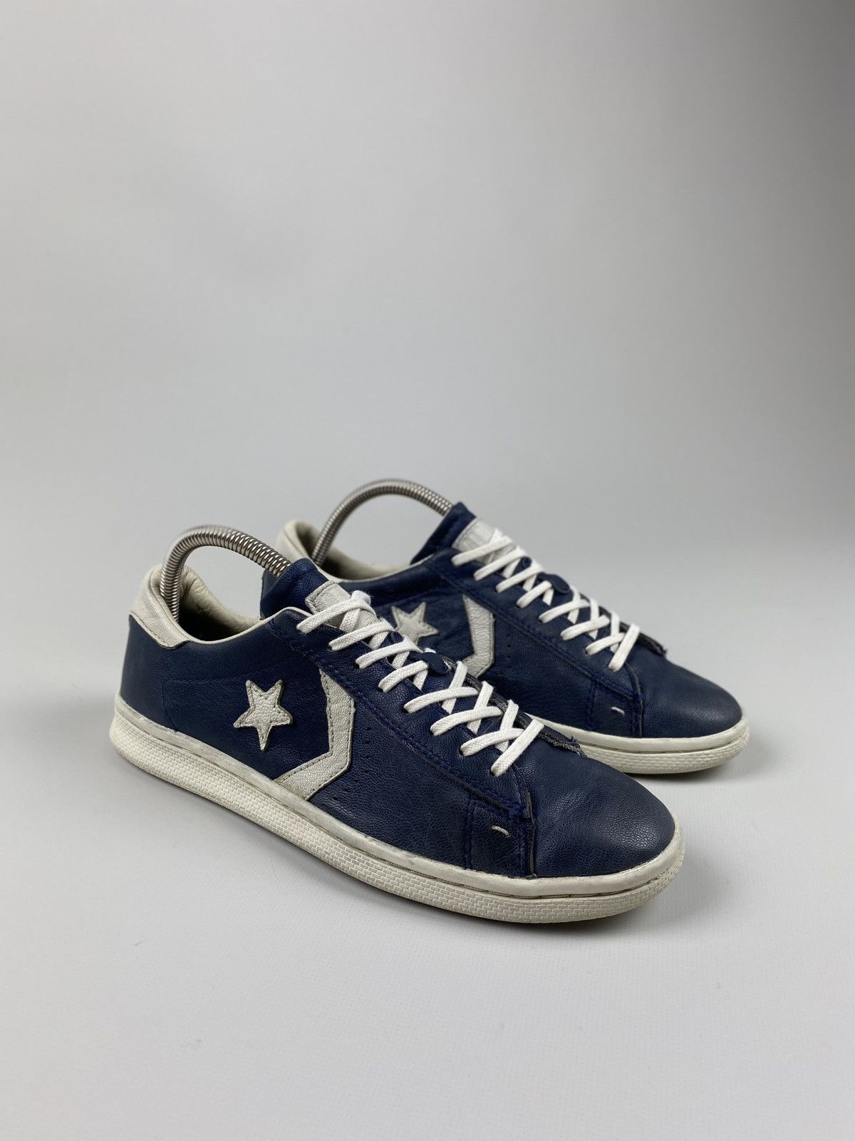 Converse John Varvatos Converse All Star X John Varvatos leather shoes sneakers Grailed