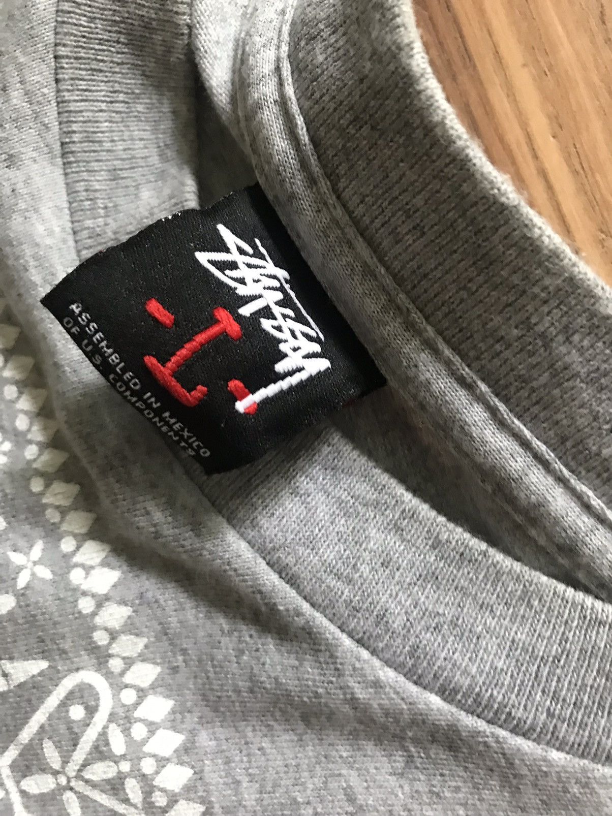 Stussy Vintage stussy bandana long sleeve tee Size US L / EU 52-54 / 3 - 4 Thumbnail