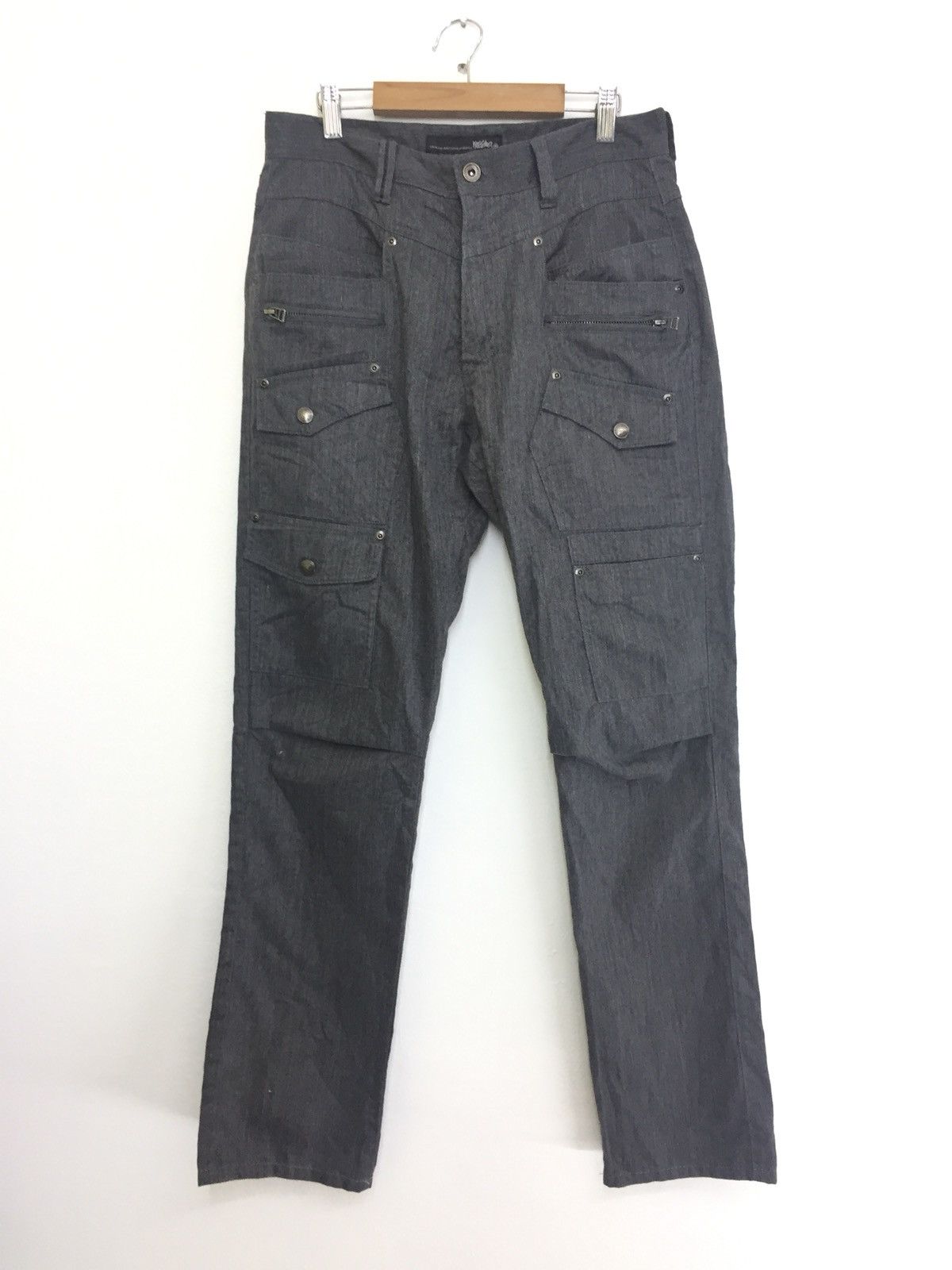 Mossimo Mossimo Pants Tactical Pocket Salt N Pepper Design Size US 31 - 1 Thumbnail