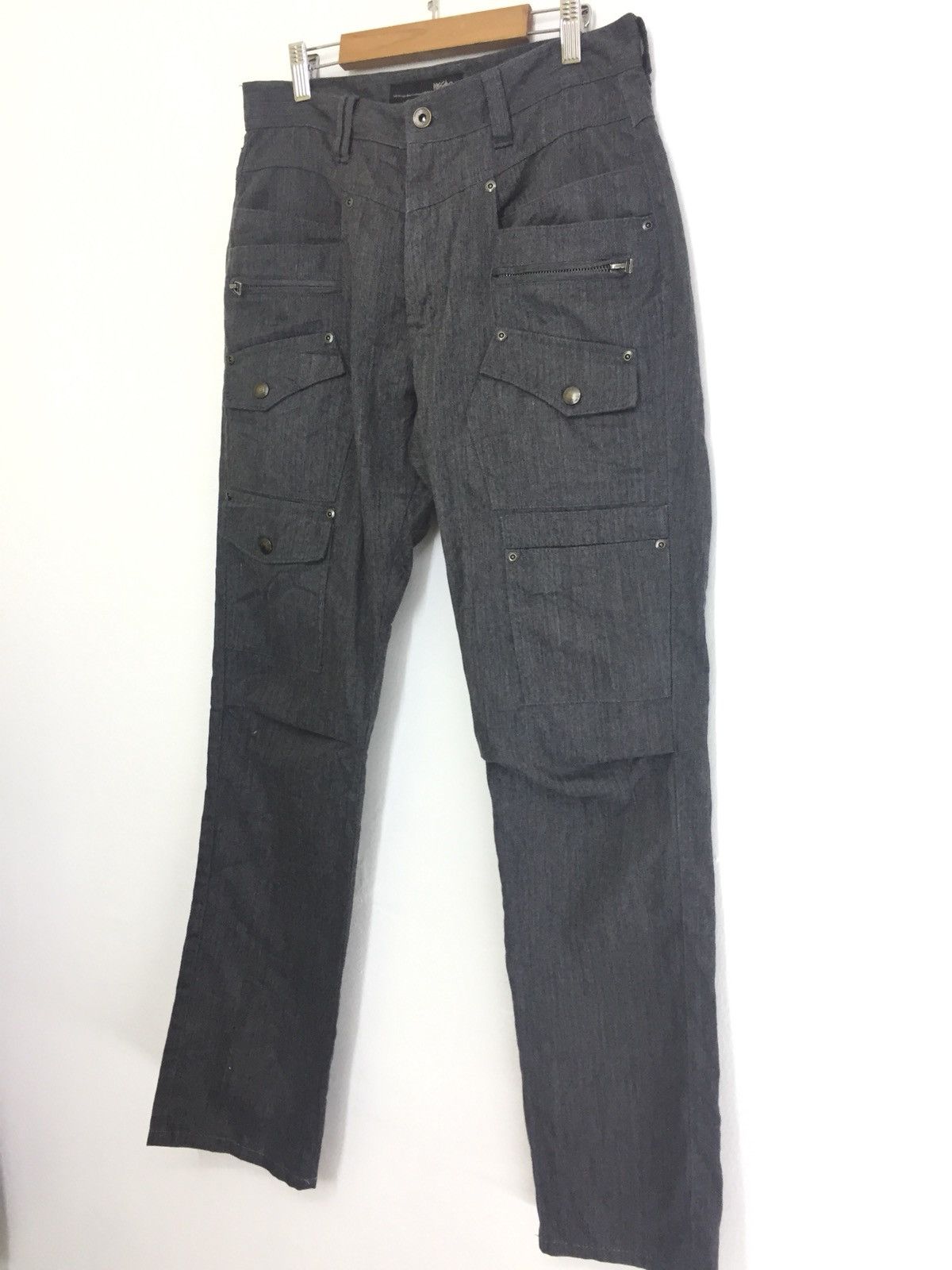 Mossimo Mossimo Pants Tactical Pocket Salt N Pepper Design Size US 31 - 2 Thumbnail