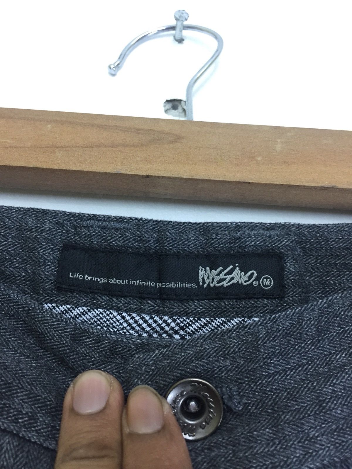 Mossimo Mossimo Pants Tactical Pocket Salt N Pepper Design Size US 31 - 8 Thumbnail