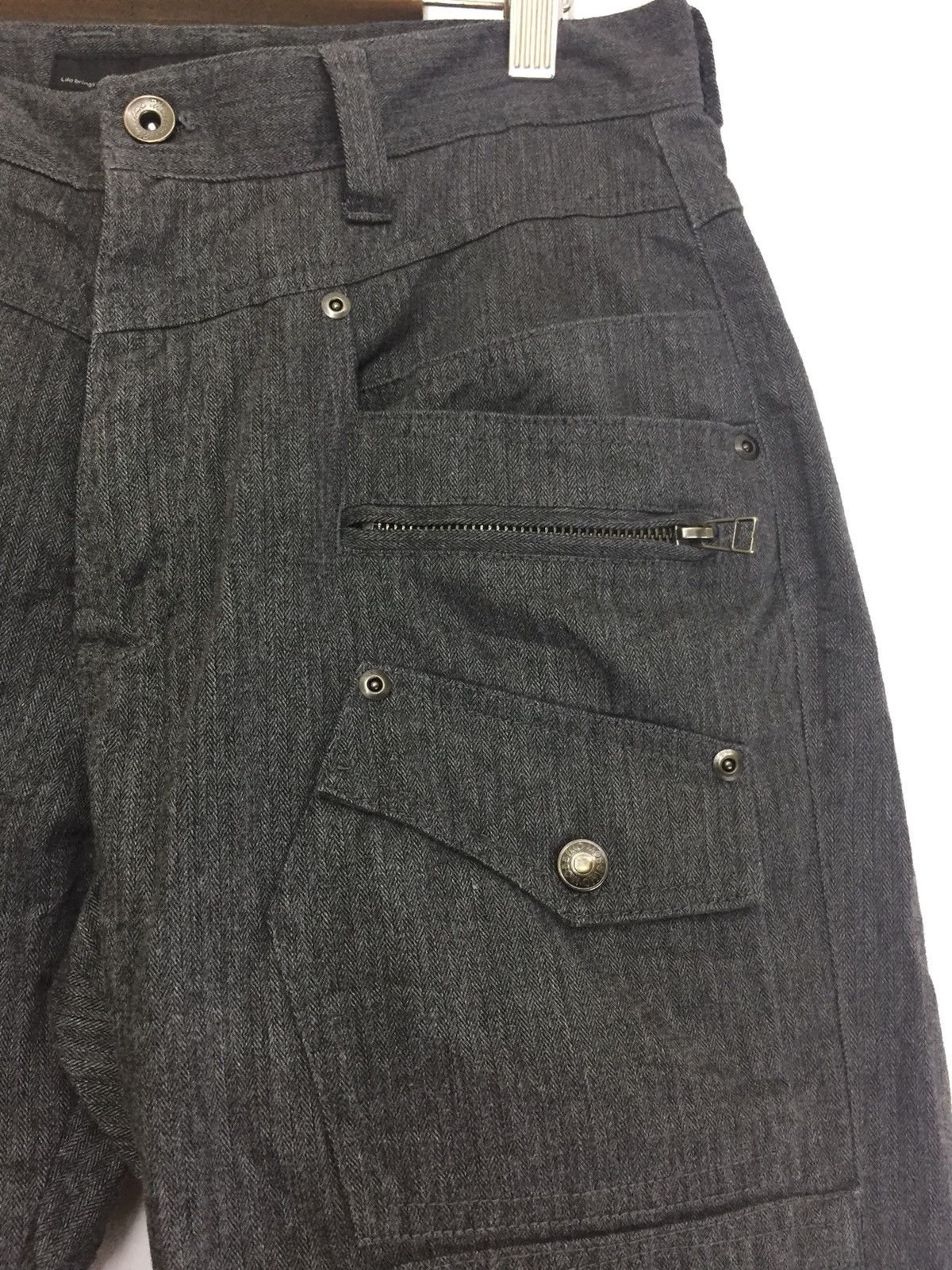 Mossimo Mossimo Pants Tactical Pocket Salt N Pepper Design Size US 31 - 7 Thumbnail