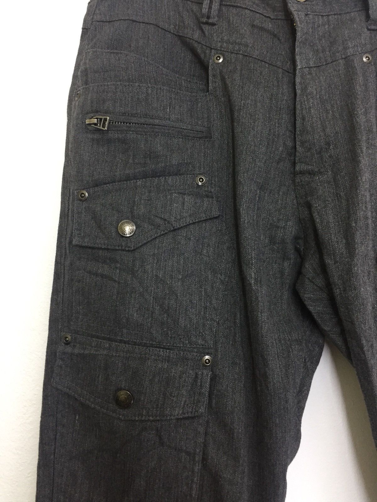 Mossimo Mossimo Pants Tactical Pocket Salt N Pepper Design Size US 31 - 6 Thumbnail