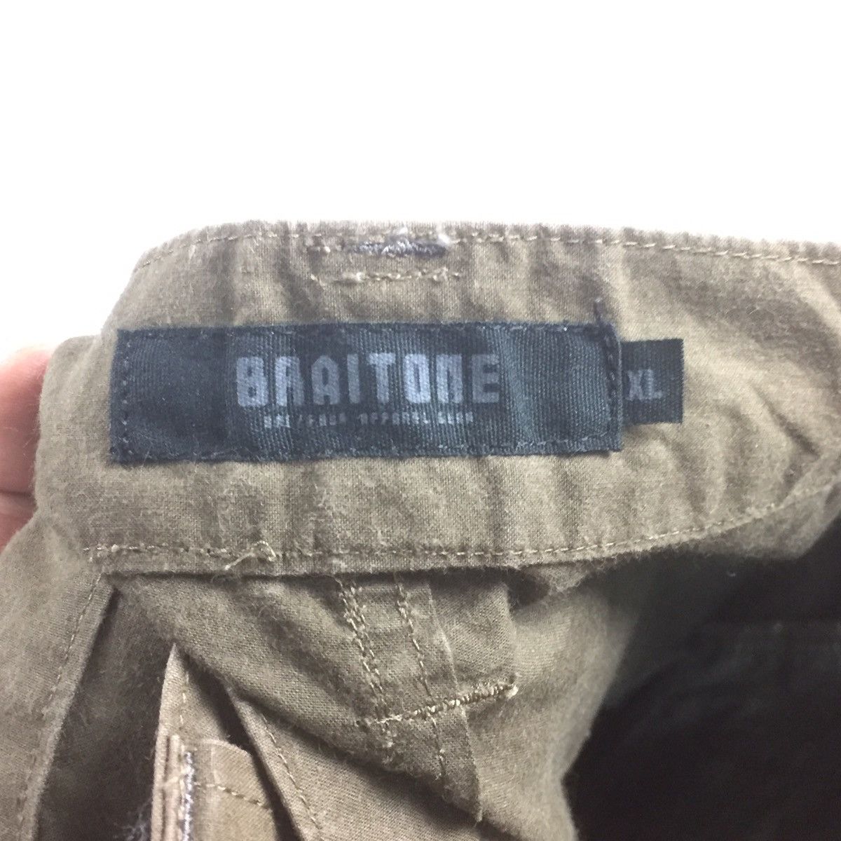 Japanese Brand Braitone japanesse brand cargo pant zipper Size US 35 - 3 Thumbnail