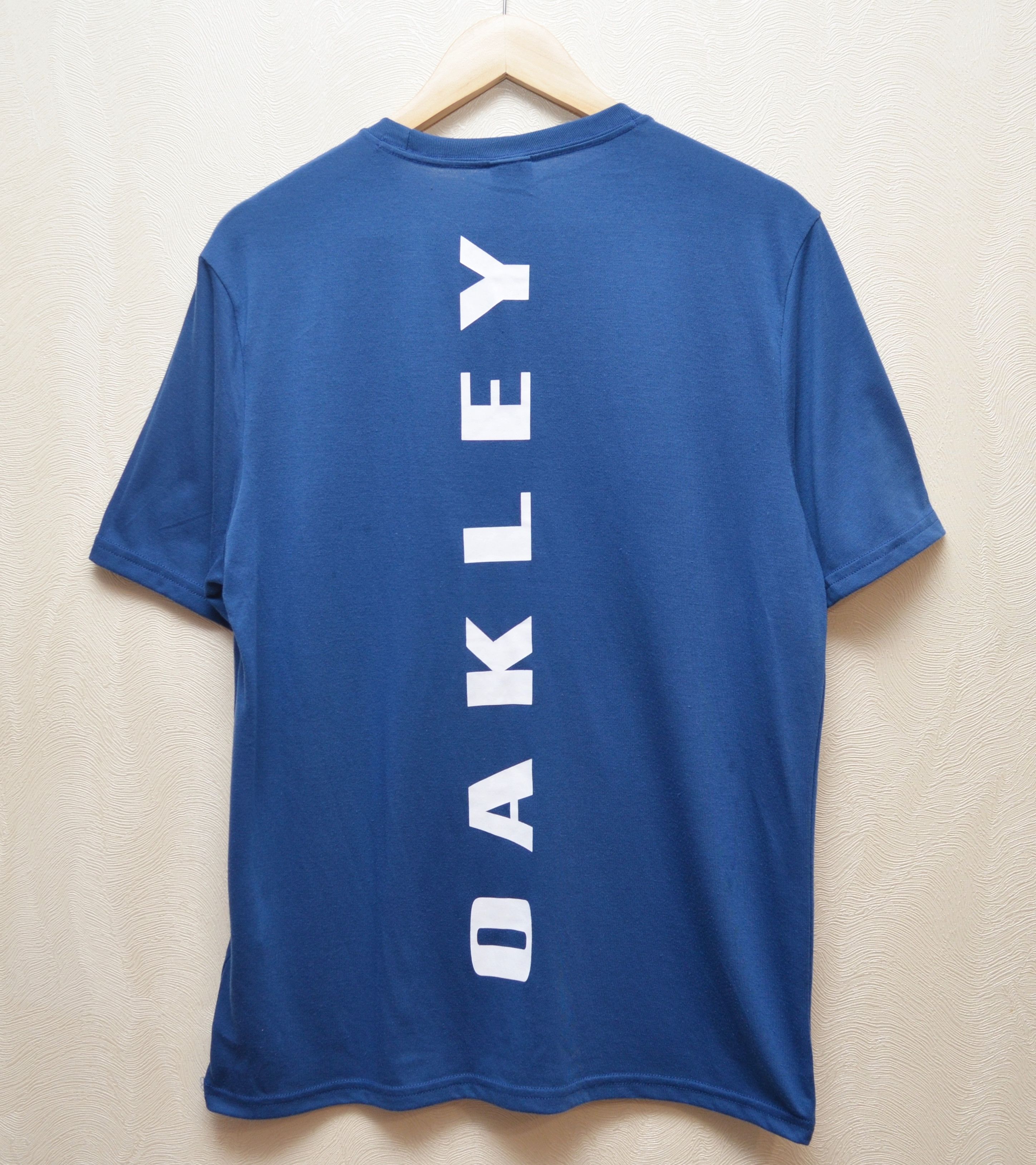 Oakley Oakley Ellipse Star Big Logo T Shirt Blue Sz M Size US M / EU 48-50 / 2 - 1 Thumbnail