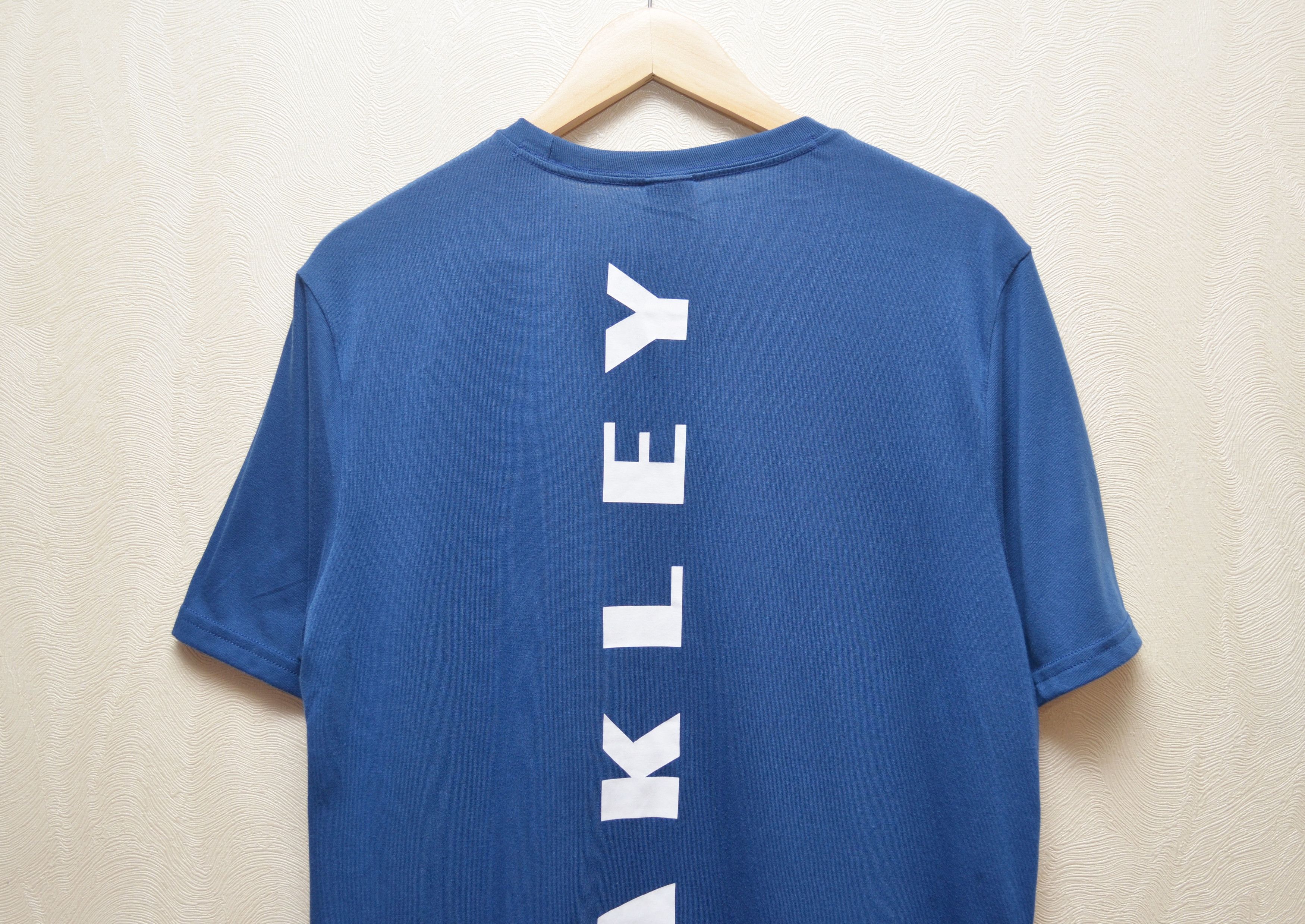 Oakley Oakley Ellipse Star Big Logo T Shirt Blue Sz M Size US M / EU 48-50 / 2 - 3 Thumbnail