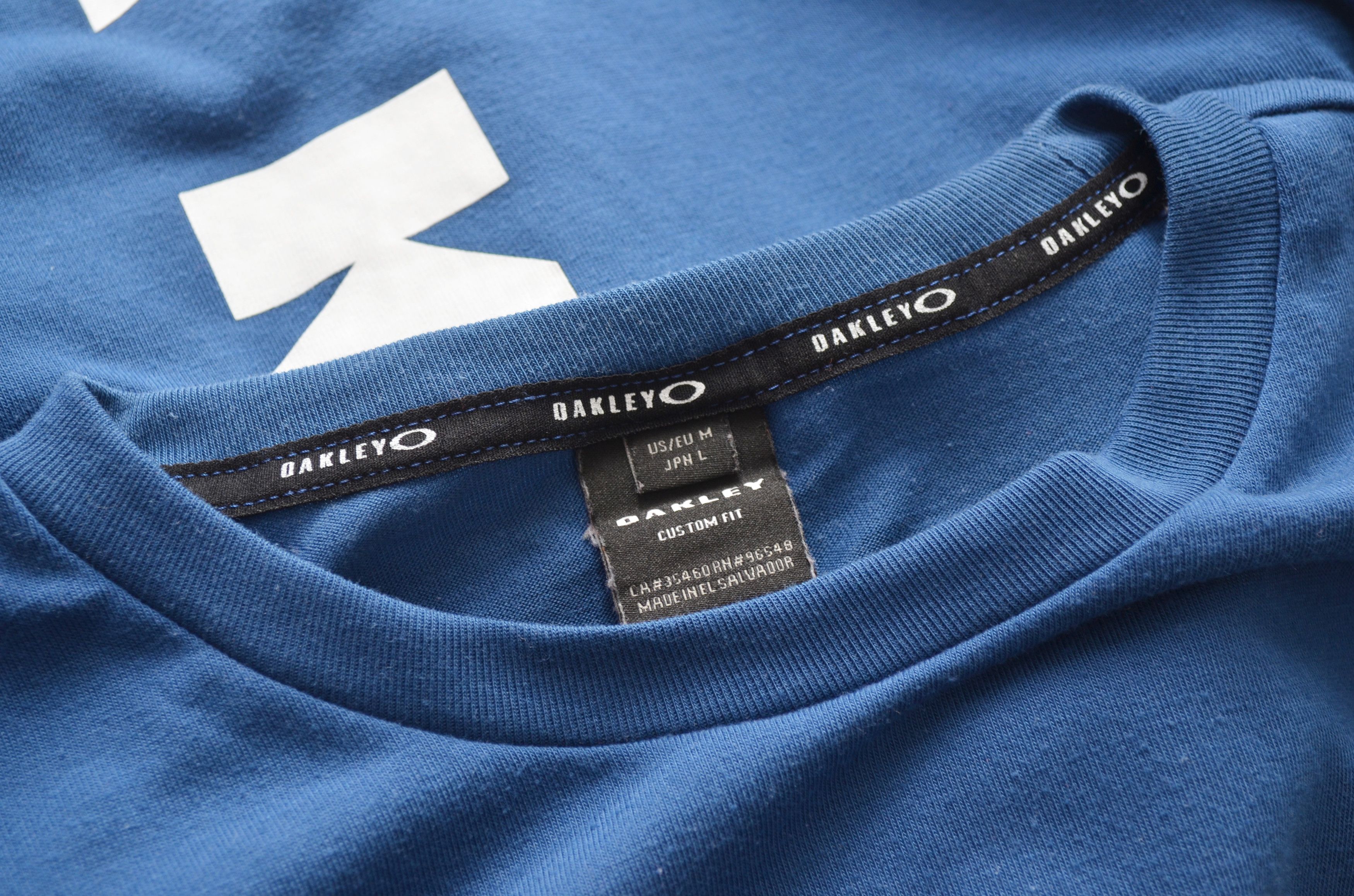 Oakley Oakley Ellipse Star Big Logo T Shirt Blue Sz M Size US M / EU 48-50 / 2 - 6 Thumbnail