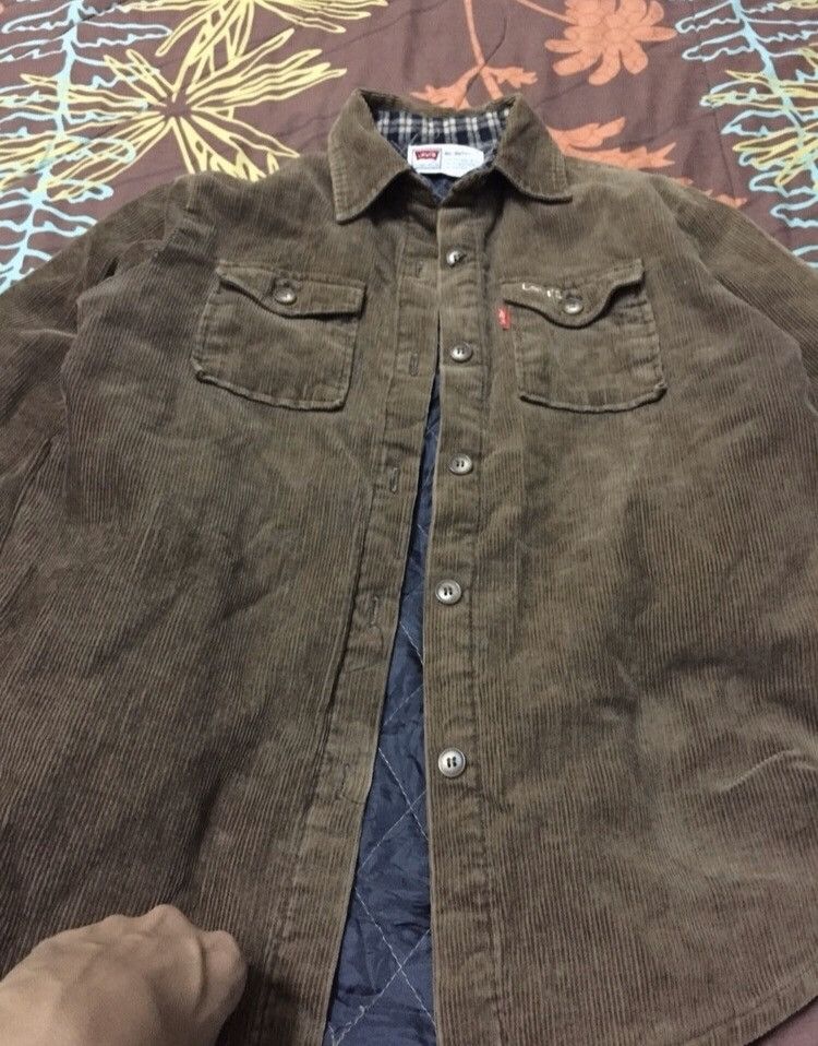 Levi's Vintage levis Curduroy quilted jacket big E Size US M / EU 48-50 / 2 - 3 Thumbnail