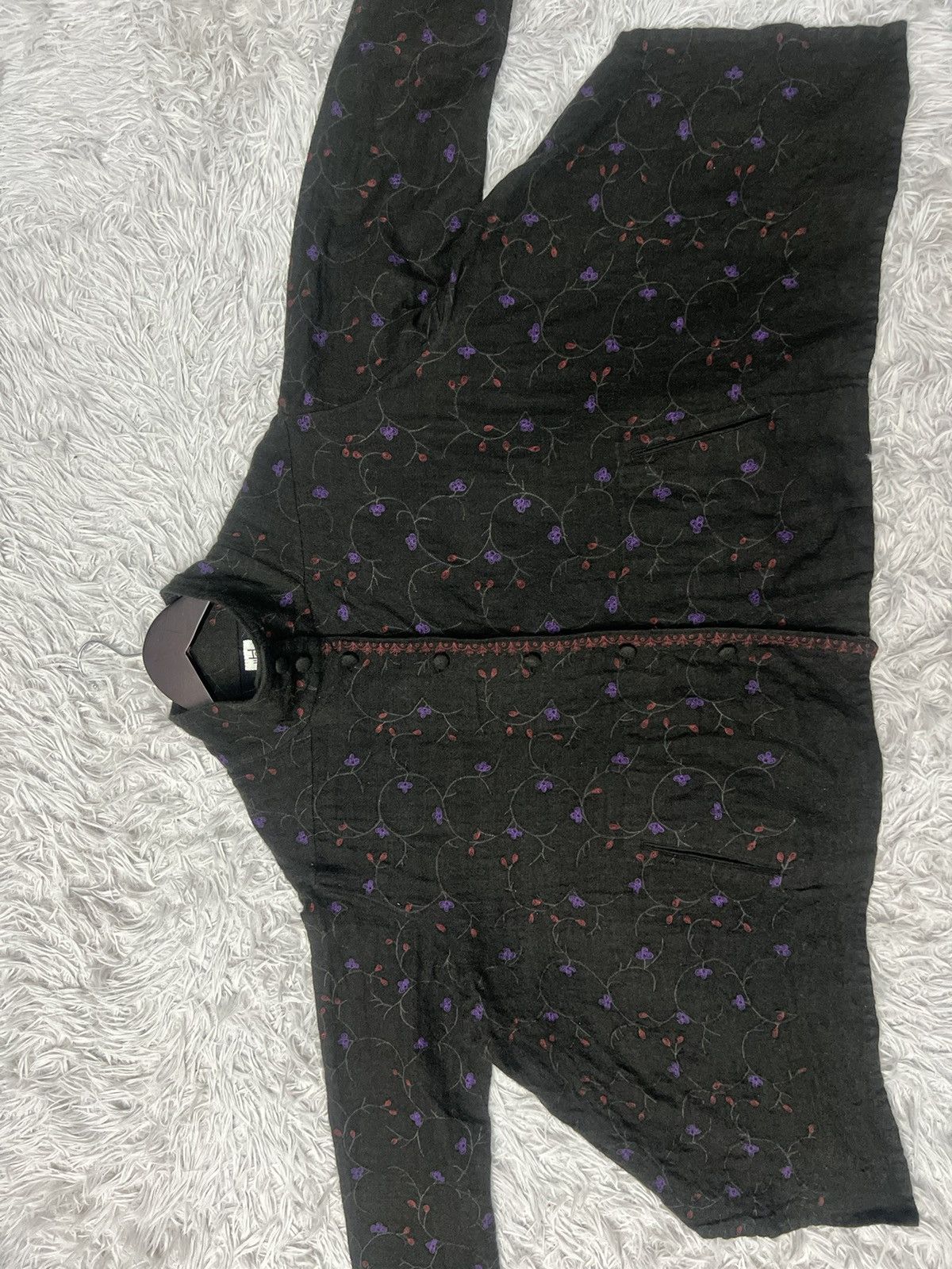 Issey Miyake ISSEY MIYAKE HAAT HAATH FLORAL EMBROIDERY BUTTON UP Size M / US 6-8 / IT 42-44 - 10 Thumbnail