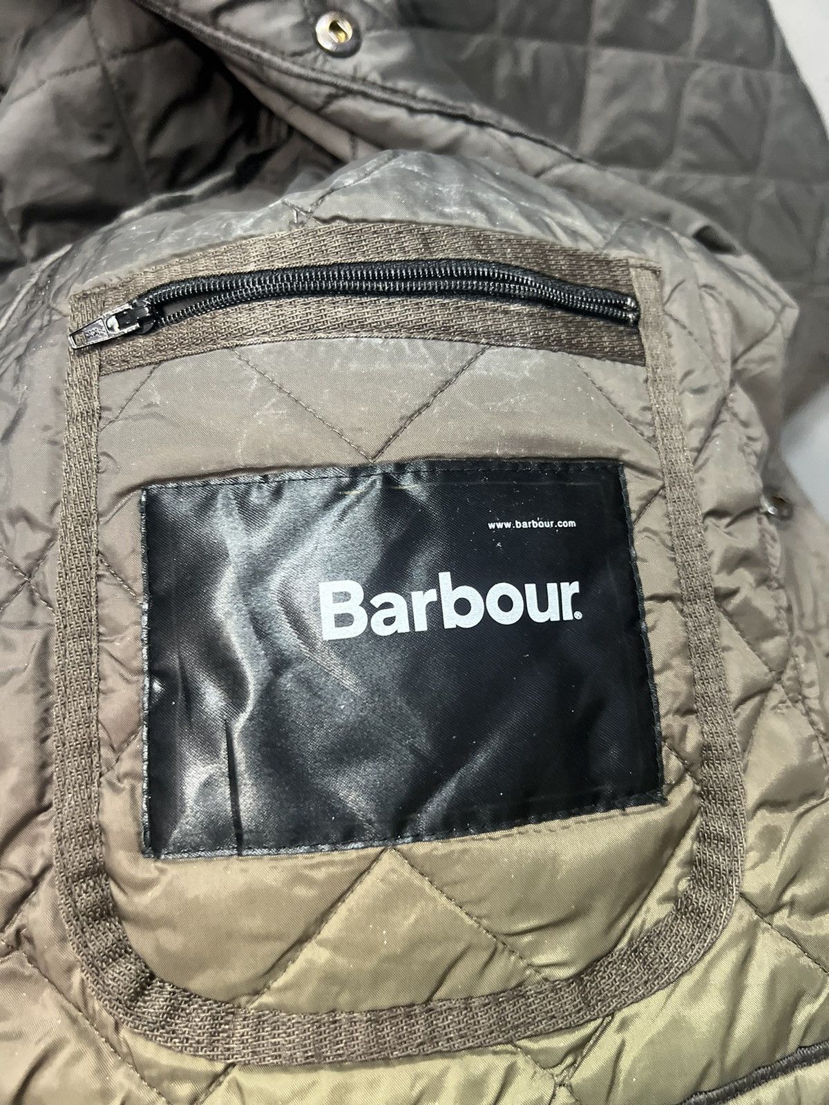 Barbour VINTAGE BARBOUR QUILTED JACKET SIZE M Size US M / EU 48-50 / 2 - 7 Thumbnail