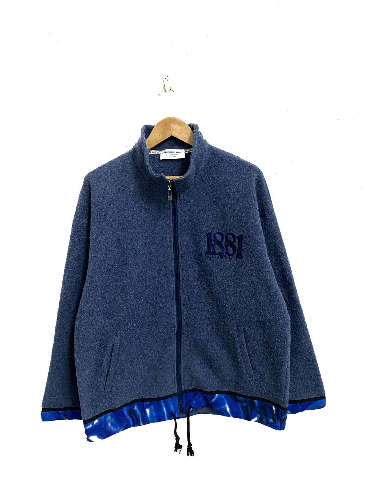 Cerruti 1881 CERRUTI 1881 Sport Italian Designer Fleece Sweater Jacket Size US L / EU 52-54 / 3 - 1 Thumbnail
