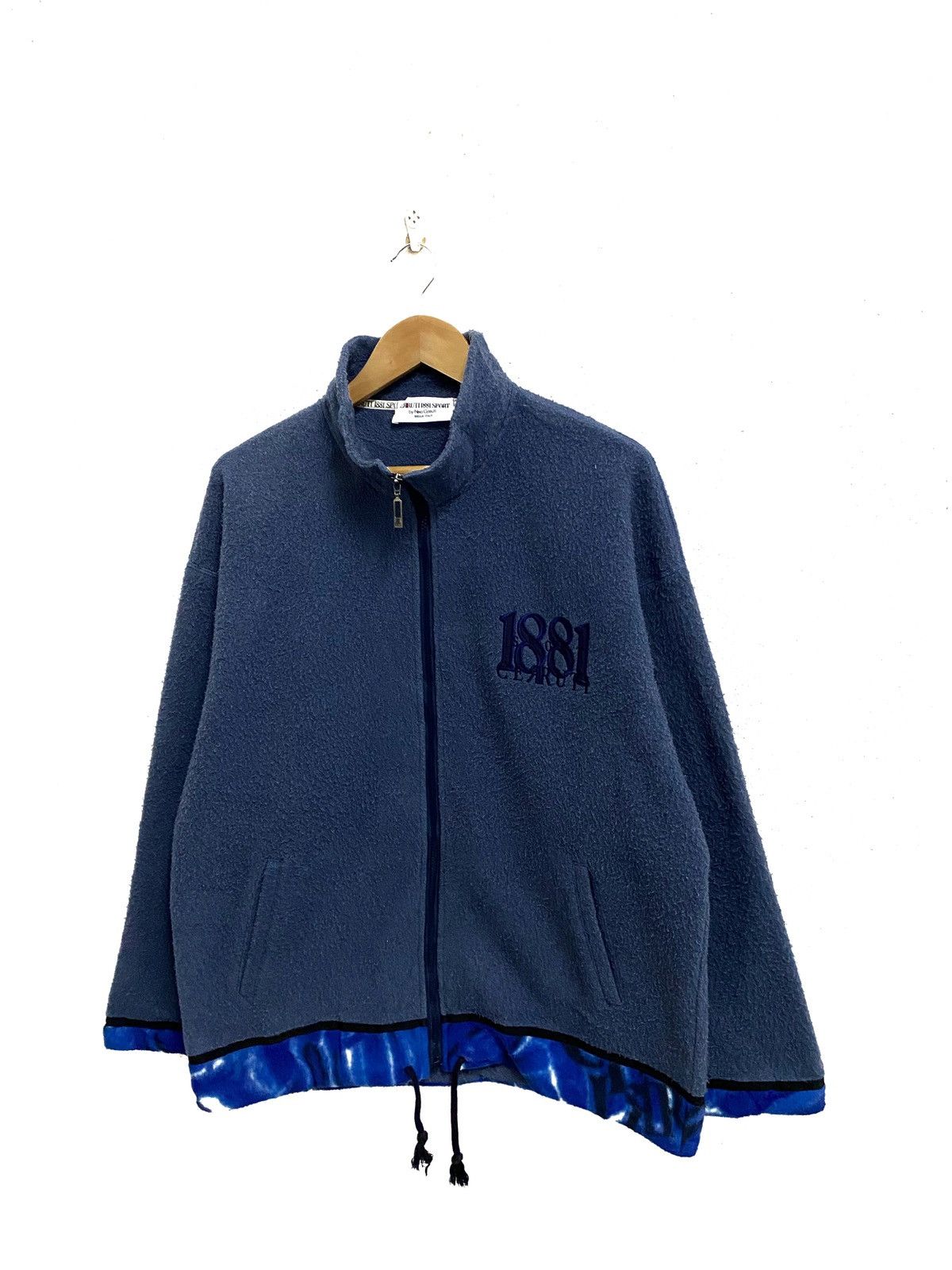 Cerruti 1881 CERRUTI 1881 Sport Italian Designer Fleece Sweater Jacket Size US L / EU 52-54 / 3 - 2 Thumbnail