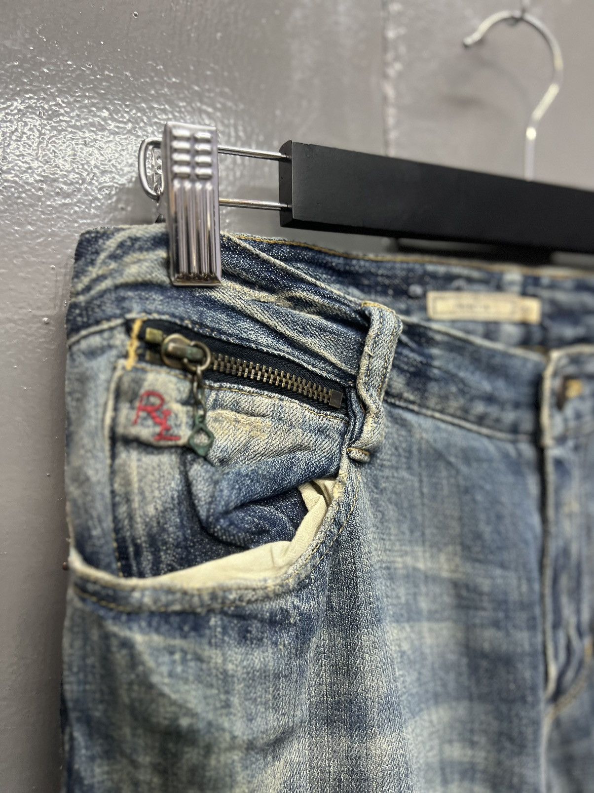 Ralph Lauren VINTAGE RALPH LAURENT PROPHIETOR JEANS DISTRESS SIZE 30 Size US 30 / EU 46 - 3 Thumbnail