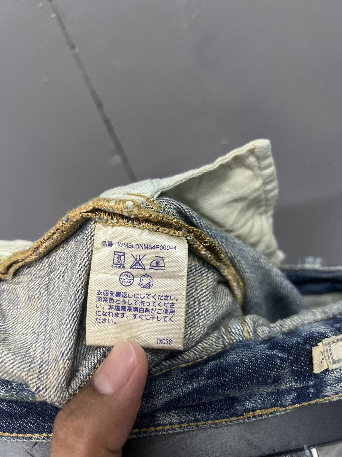Ralph Lauren VINTAGE RALPH LAURENT PROPHIETOR JEANS DISTRESS SIZE 30 Size US 30 / EU 46 - 8 Thumbnail