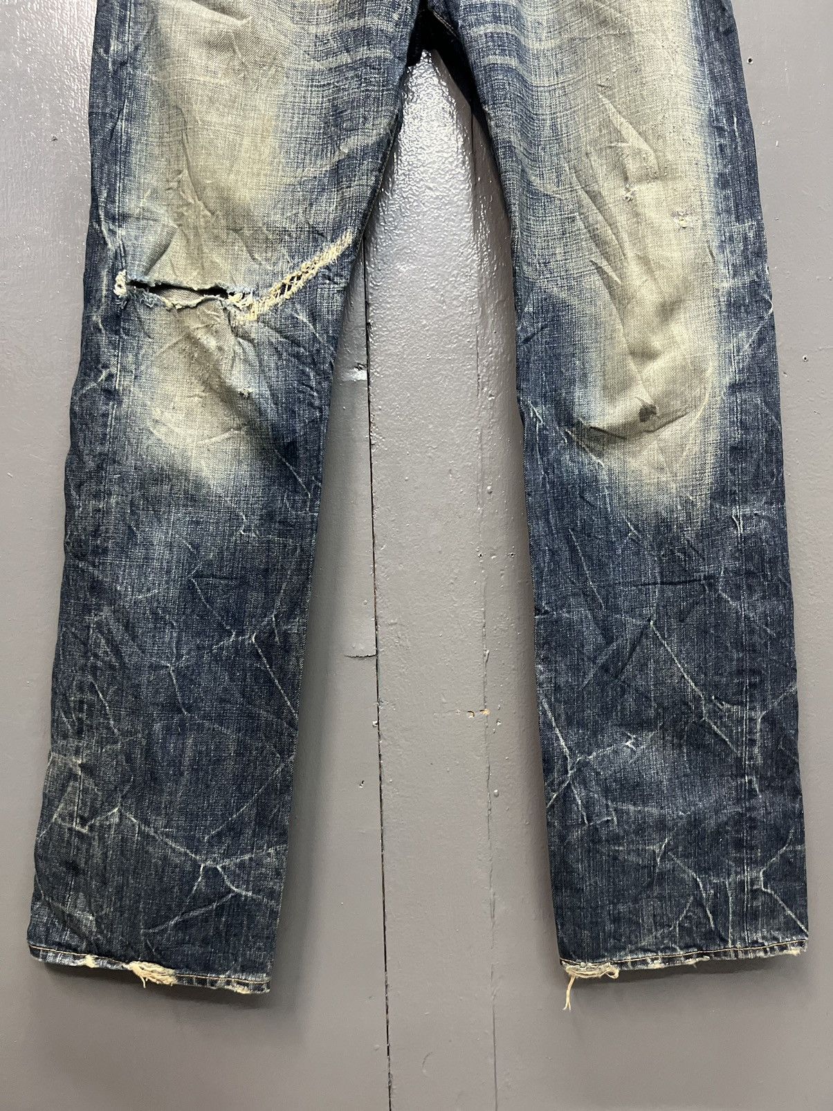 Eternal VINTAGE ETERNAL DENIM JEANS DISTRESS SIZE 36 Size US 36 / EU 52 - 4 Thumbnail