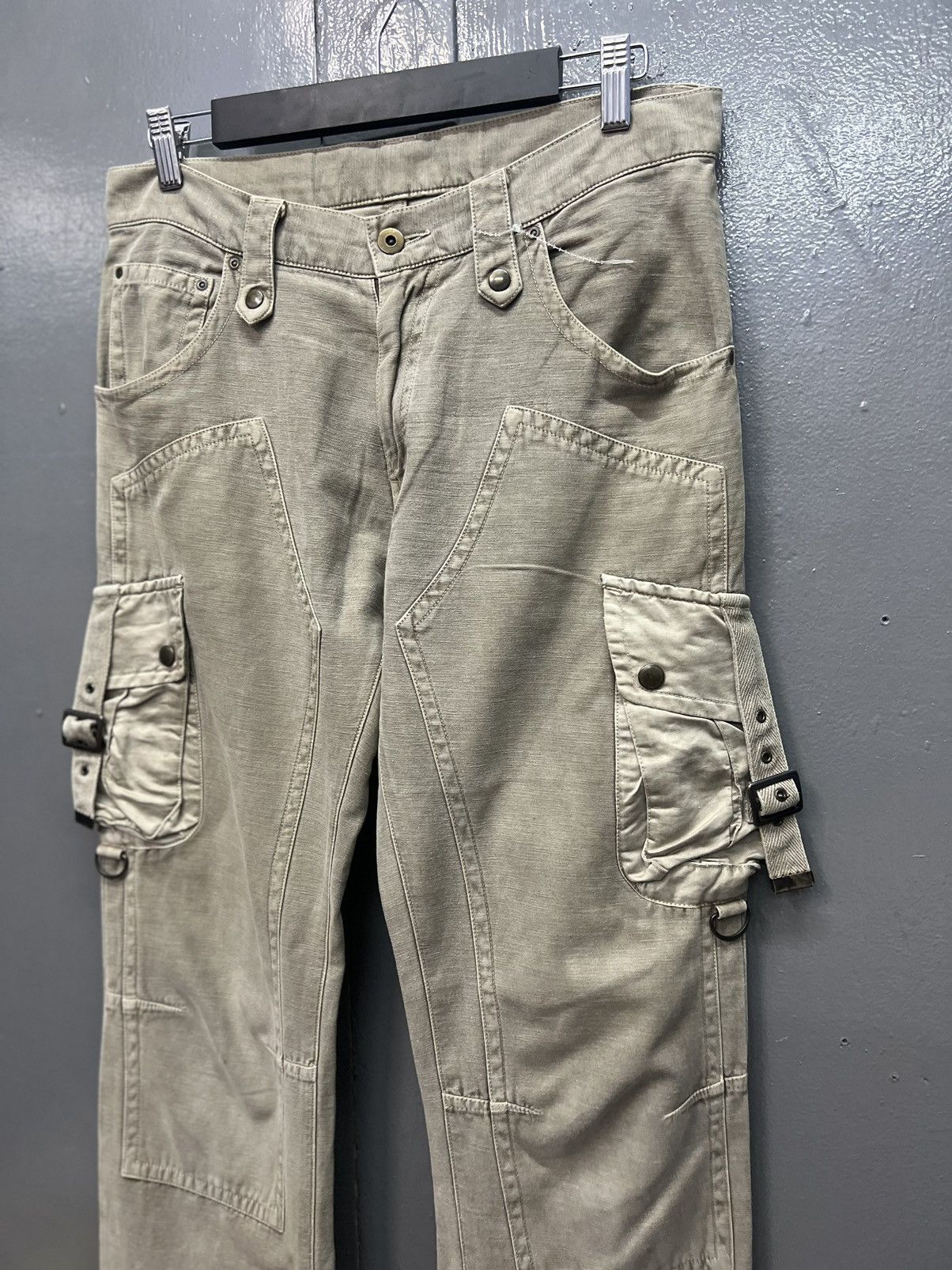 Tete Homme TETE HOMME CARGO BONDAGE PANT SIZE 32 Size US 32 / EU 48 - 3 Thumbnail