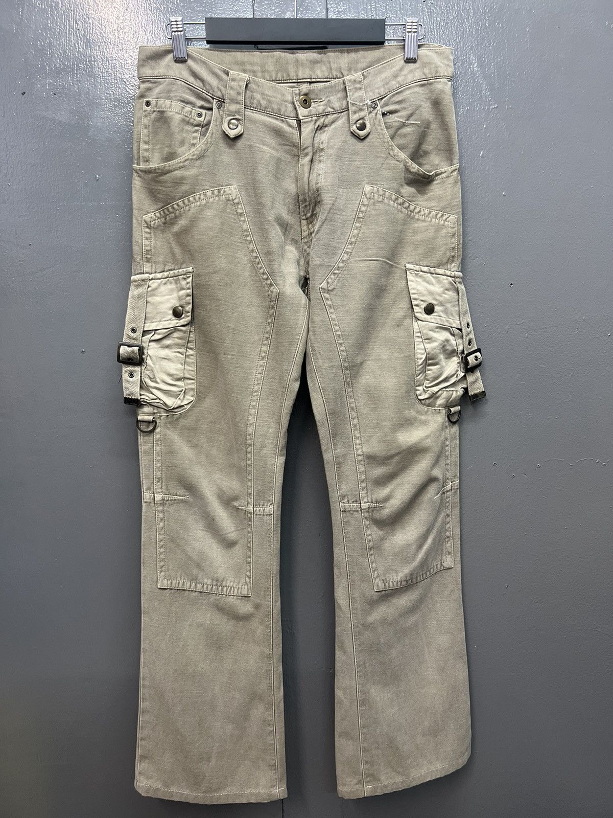 Tete Homme TETE HOMME CARGO BONDAGE PANT SIZE 32 Size US 32 / EU 48 - 1 Thumbnail