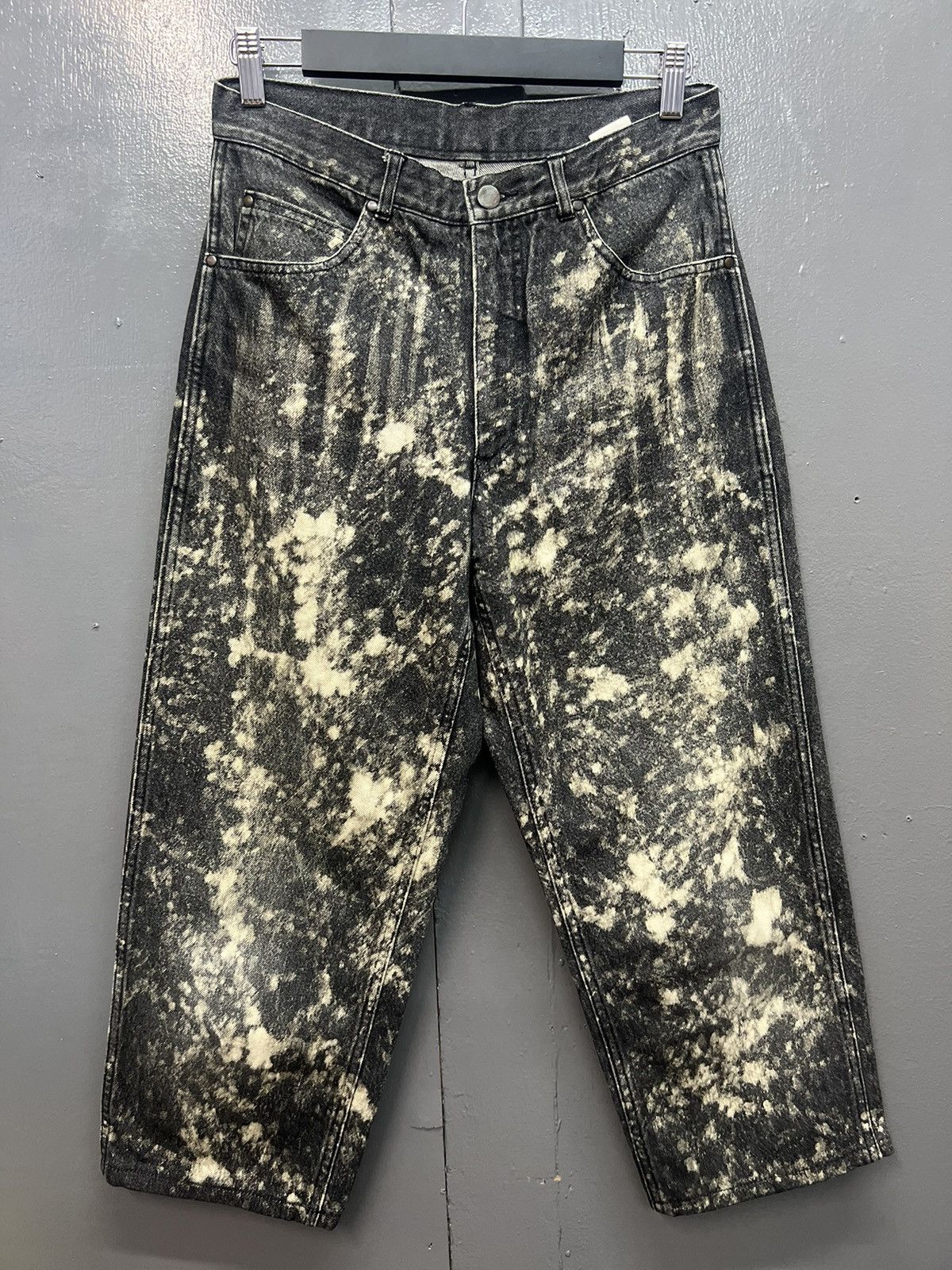 Comme des Garcons Homme VINTAGE COMME DES GARCONS HOMME CROPPED JEANS BLEACH SIZE 28 Size US 28 / EU 44 - 1 Thumbnail