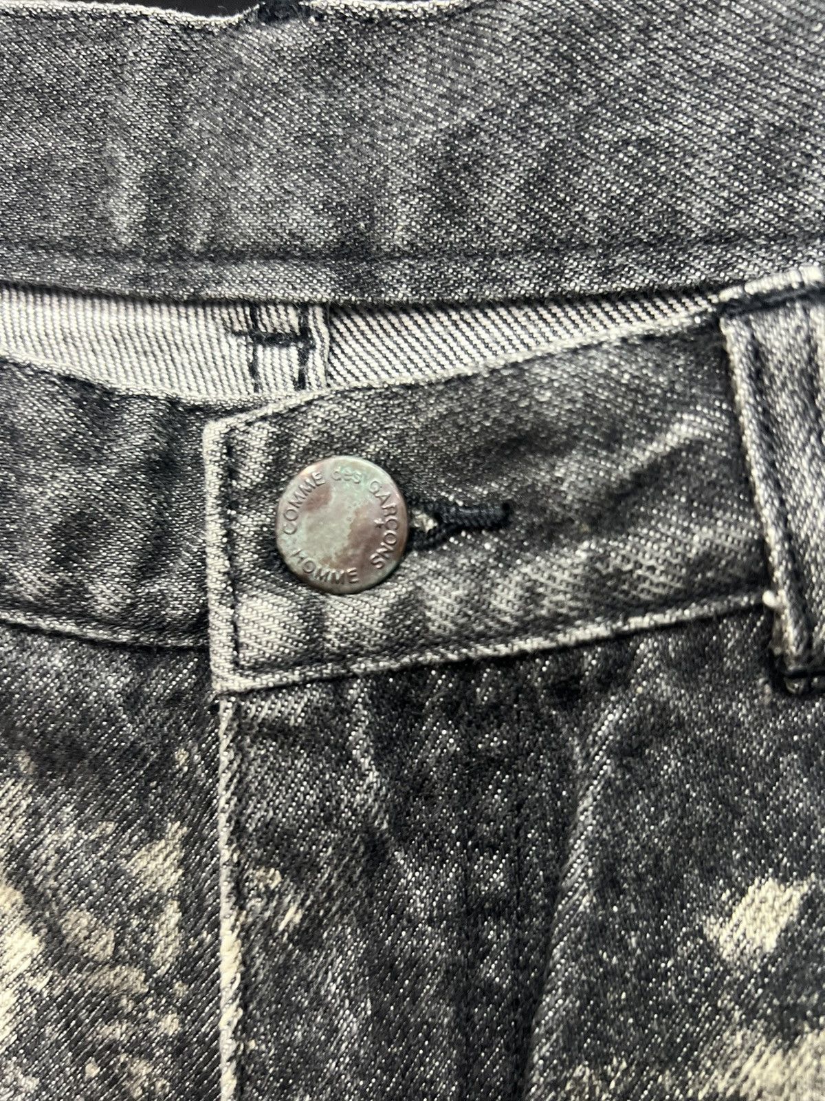 Comme des Garcons Homme VINTAGE COMME DES GARCONS HOMME CROPPED JEANS BLEACH SIZE 28 Size US 28 / EU 44 - 4 Thumbnail