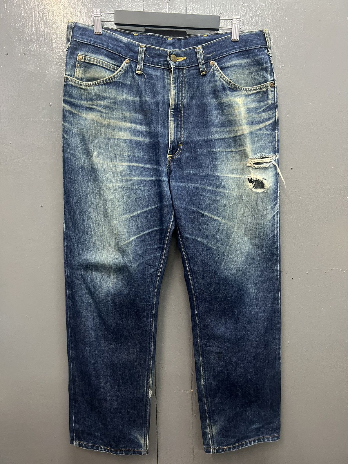 Lee VINTAGE LEE RIDERS DENIM JEANS SIZE 34 Size US 34 / EU 50 - 1 Thumbnail