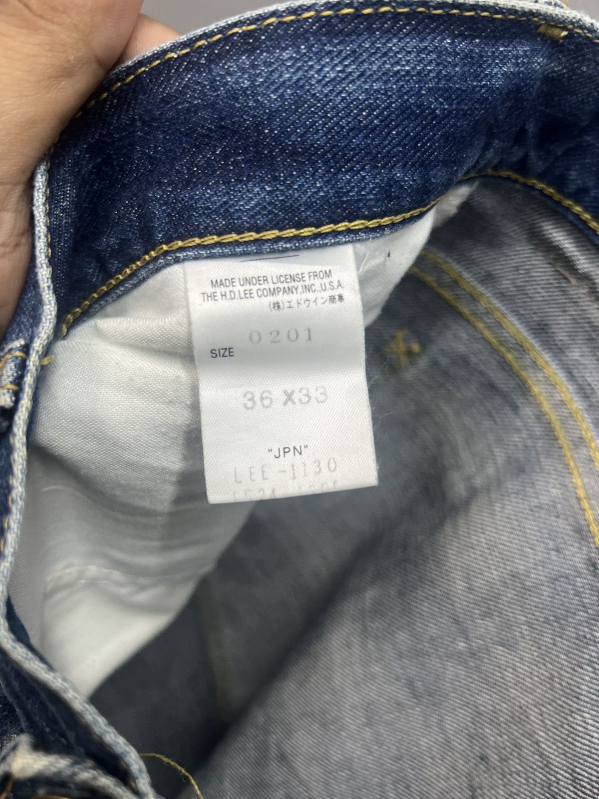 Lee VINTAGE LEE RIDERS DENIM JEANS SIZE 34 Size US 34 / EU 50 - 10 Thumbnail
