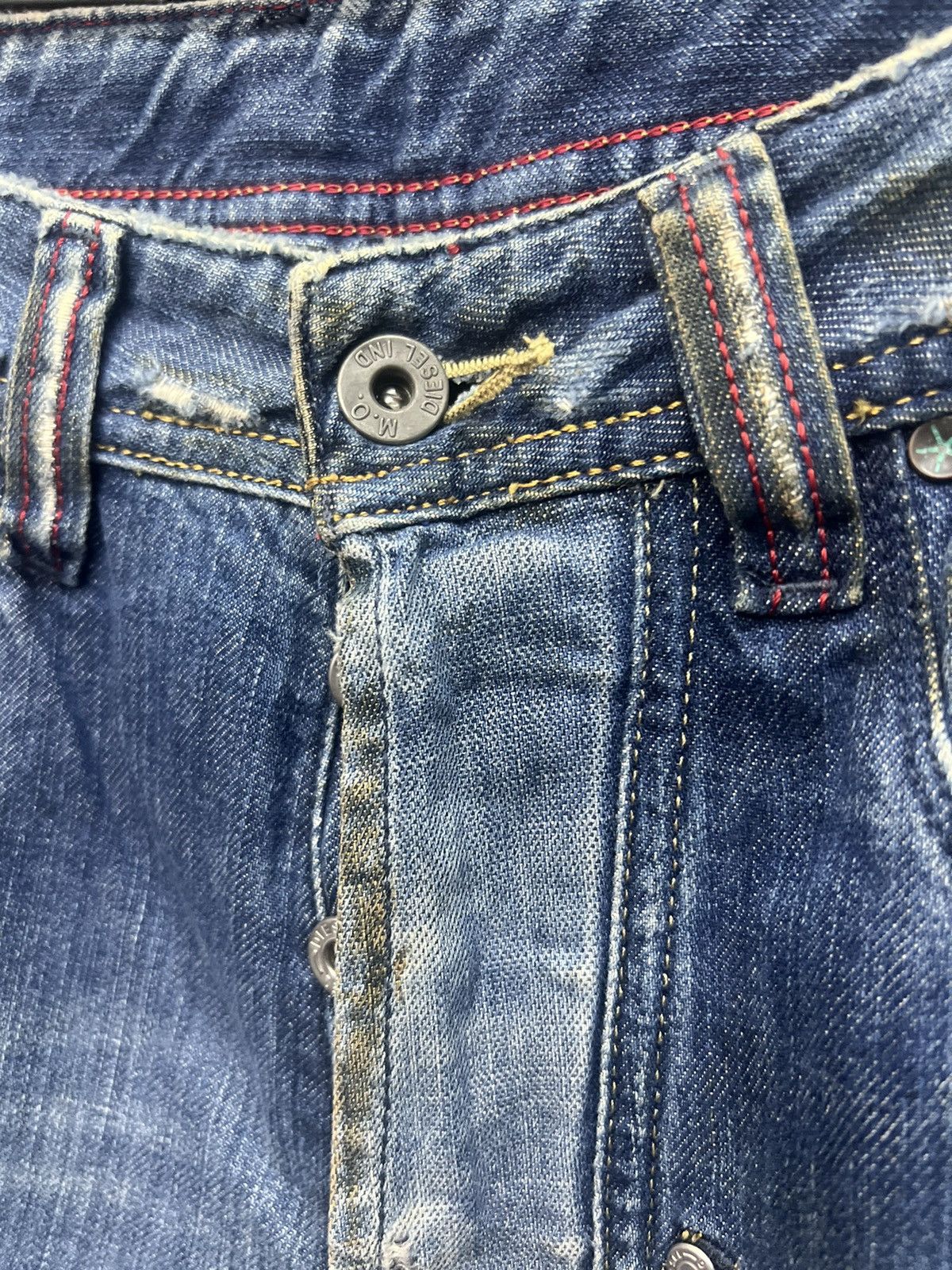 Diesel VINTAGE DIESEL INDUSTRY DENIM JEANS SIZE 30 Size US 30 / EU 46 - 6 Thumbnail
