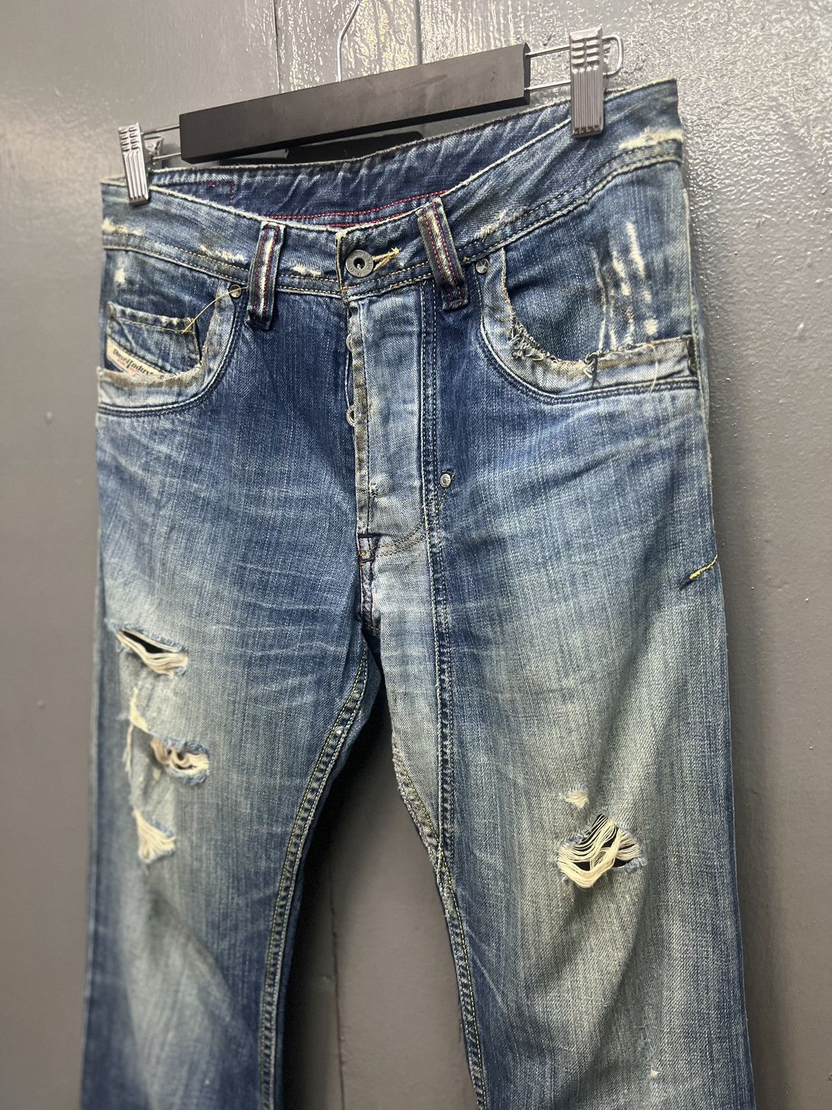 Diesel VINTAGE DIESEL INDUSTRY DENIM JEANS SIZE 30 Size US 30 / EU 46 - 3 Thumbnail
