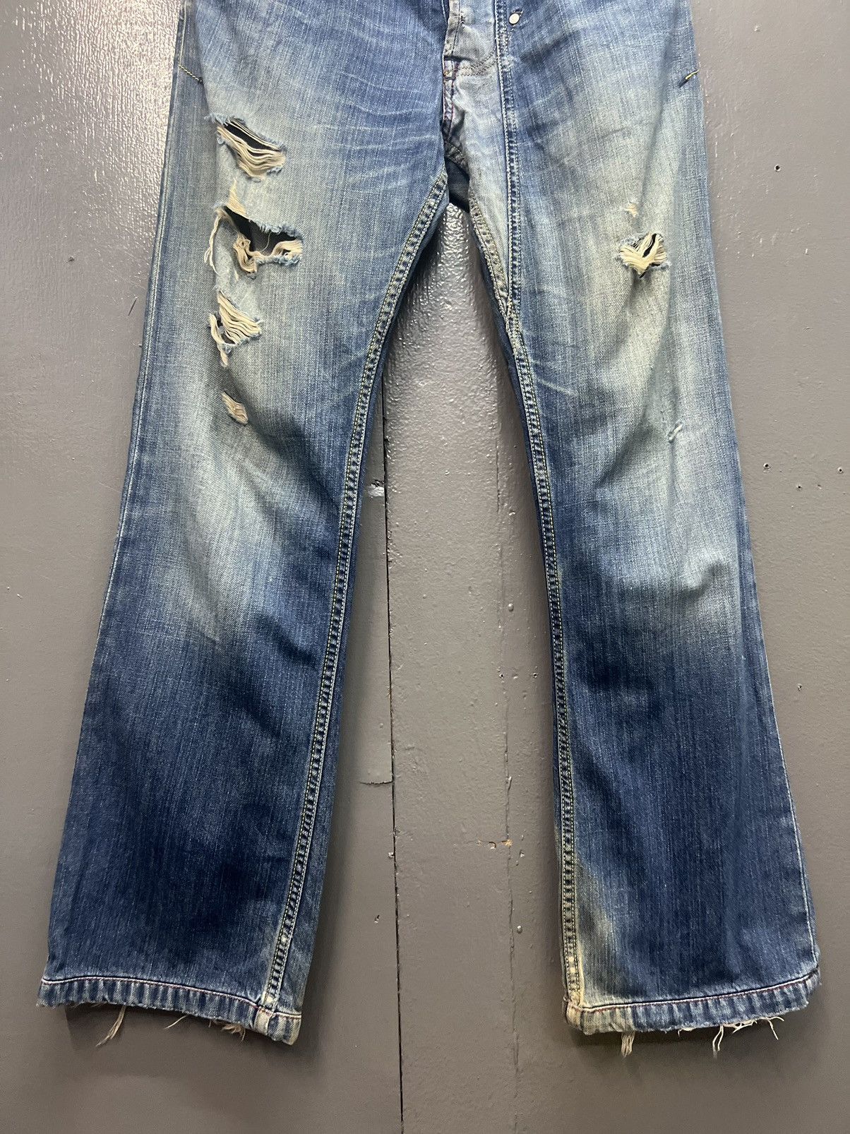 Diesel VINTAGE DIESEL INDUSTRY DENIM JEANS SIZE 30 Size US 30 / EU 46 - 4 Thumbnail