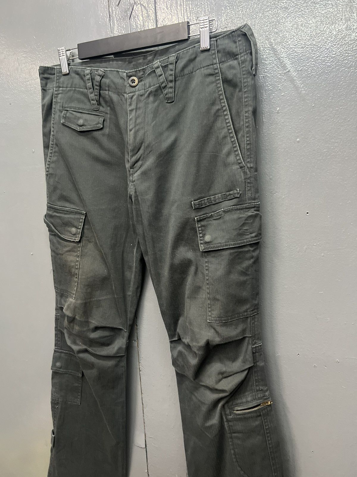 ABAHOUSE VINTAGE ABAHOUSE CARGO PANTS SIZE 34 Size US 34 / EU 50 - 3 Thumbnail