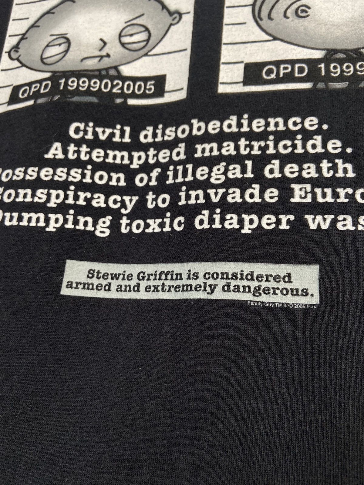 Band Tees × Japanese Brand × Vintage Vintage Shirt Most Wanted Quahog’s 2005 Size US M / EU 48-50 / 2 - 4 Thumbnail