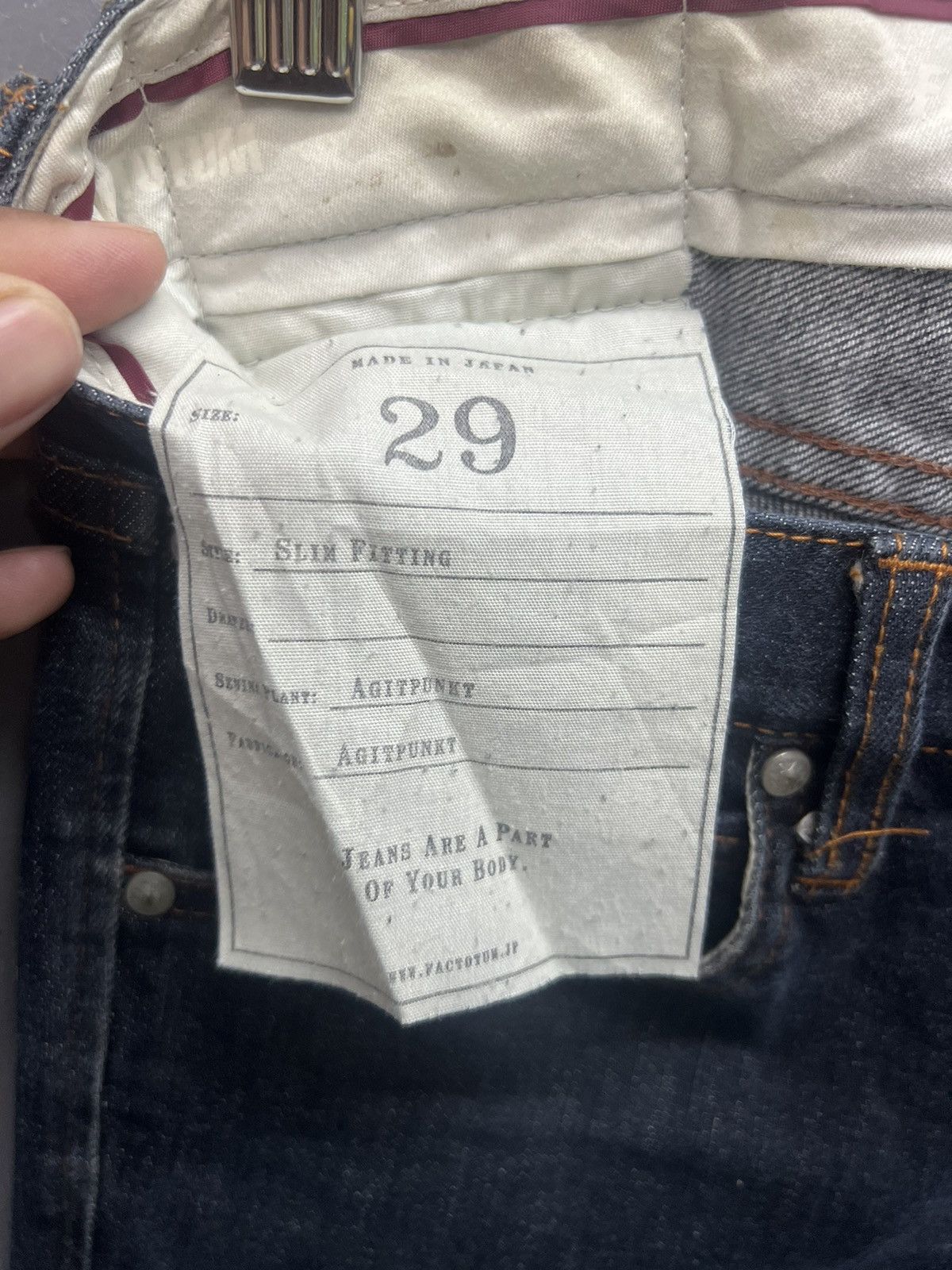 FACTOTUM FACTOTUM JEANS SKINNY SIZE 32 Size 32" / US 10 / IT 46 - 5 Thumbnail
