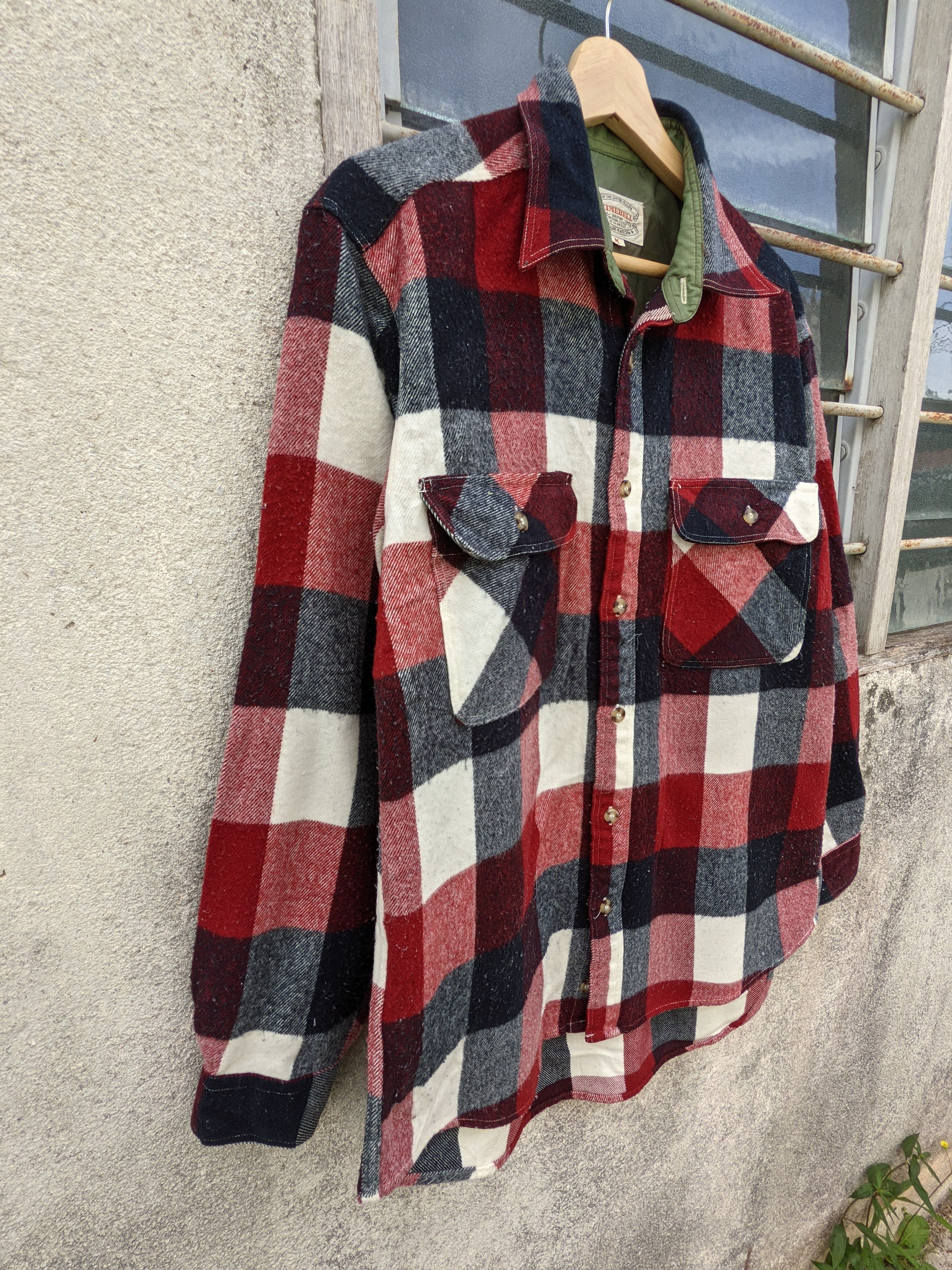 Flannel Vintage Timebell Checkered Flannel Size US M / EU 48-50 / 2 - 3 Thumbnail