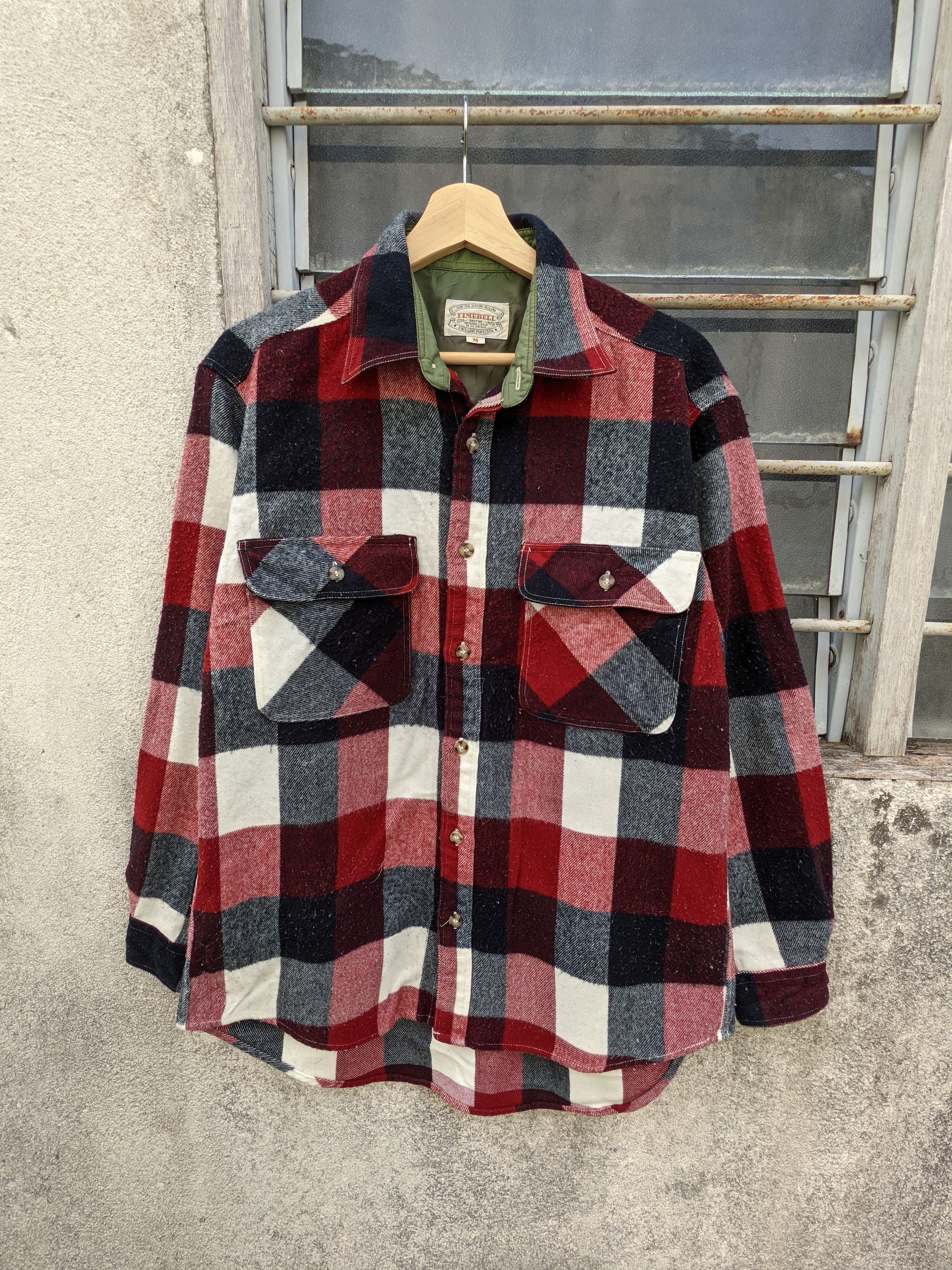 Flannel Vintage Timebell Checkered Flannel Size US M / EU 48-50 / 2 - 5 Thumbnail
