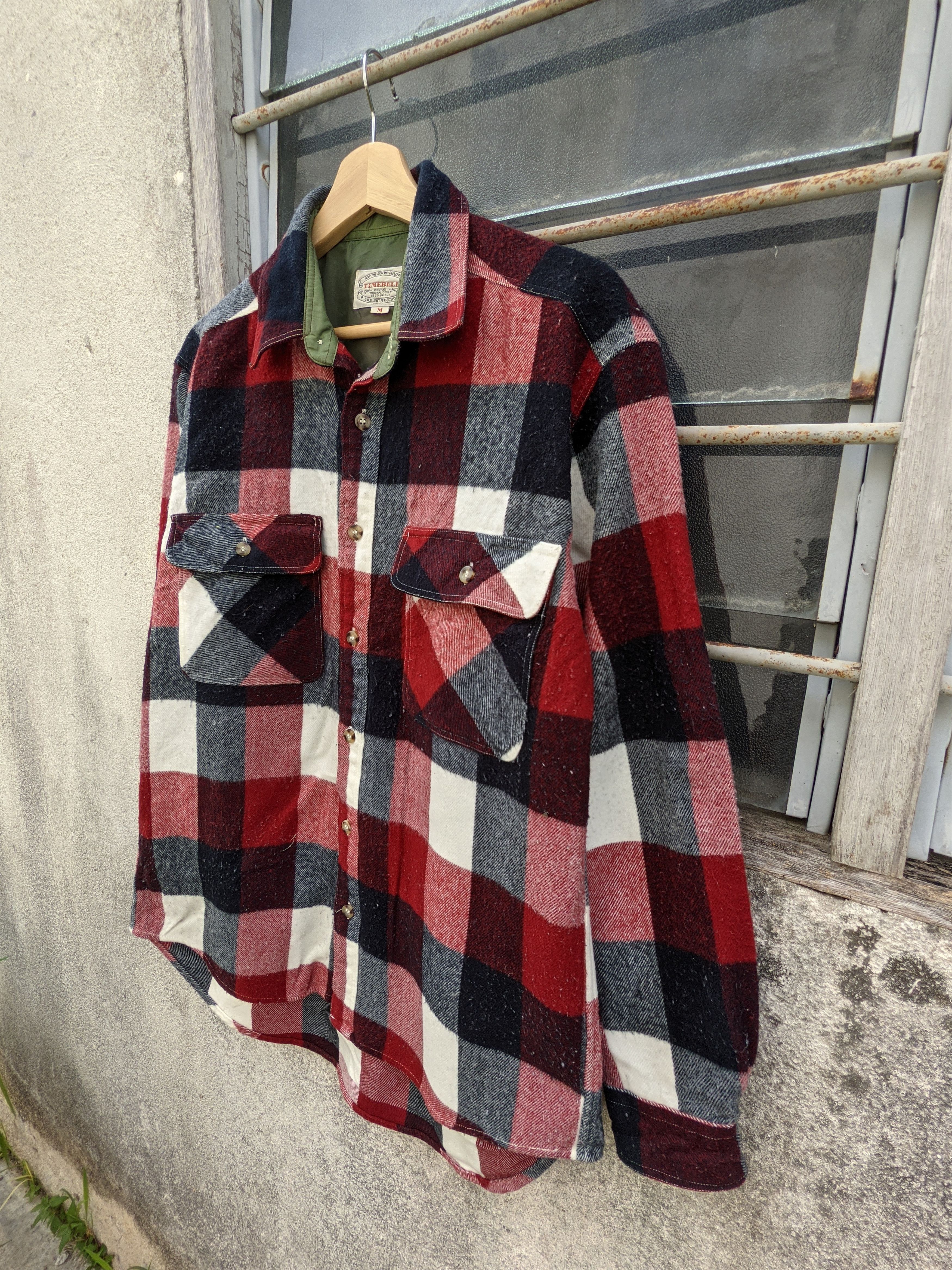 Flannel Vintage Timebell Checkered Flannel Size US M / EU 48-50 / 2 - 4 Thumbnail