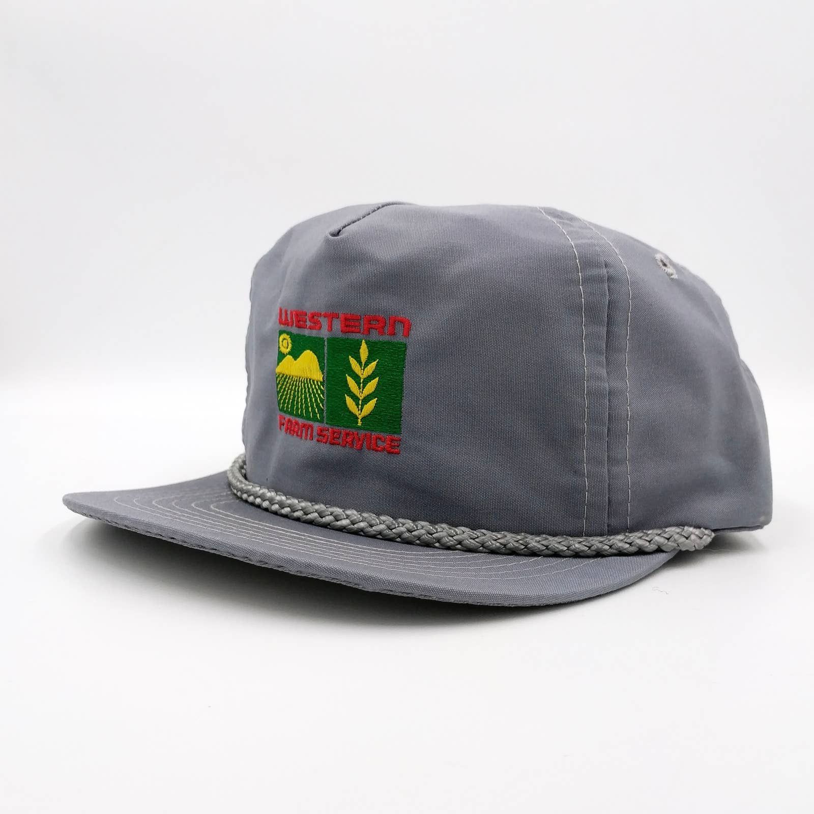 Vintage Vintage Western Farm Service Trucker Hat 90s AG Seed NEW Size ONE SIZE - 3 Thumbnail