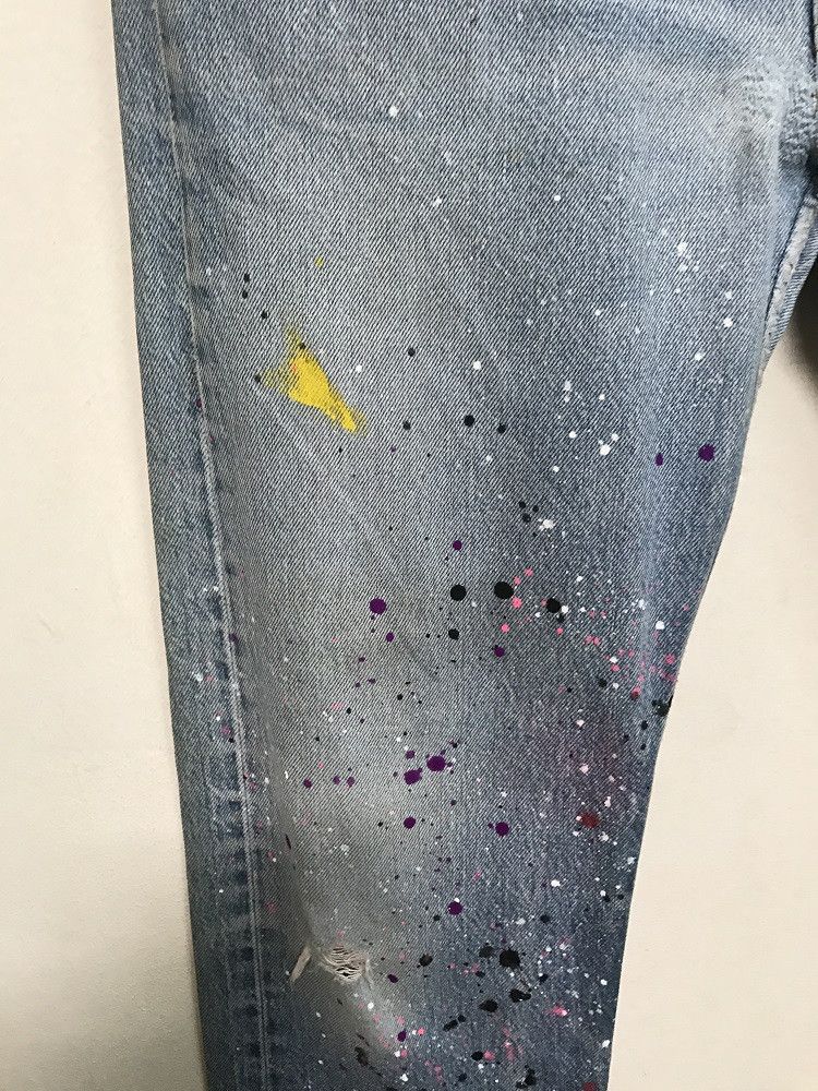Levi's Vintage 80s Levi's 501 Jeans Usa REBUILD Size US 32 / EU 48 - 17 Thumbnail