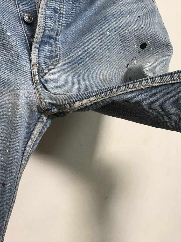 Levi's Vintage 80s Levi's 501 Jeans Usa REBUILD Size US 32 / EU 48 - 16 Thumbnail