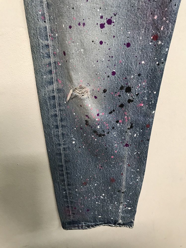Levi's Vintage 80s Levi's 501 Jeans Usa REBUILD Size US 32 / EU 48 - 18 Thumbnail