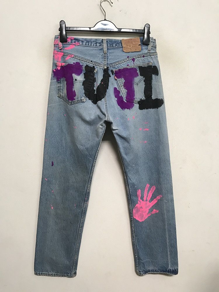 Levi's Vintage 80s Levi's 501 Jeans Usa REBUILD Size US 32 / EU 48 - 1 Thumbnail