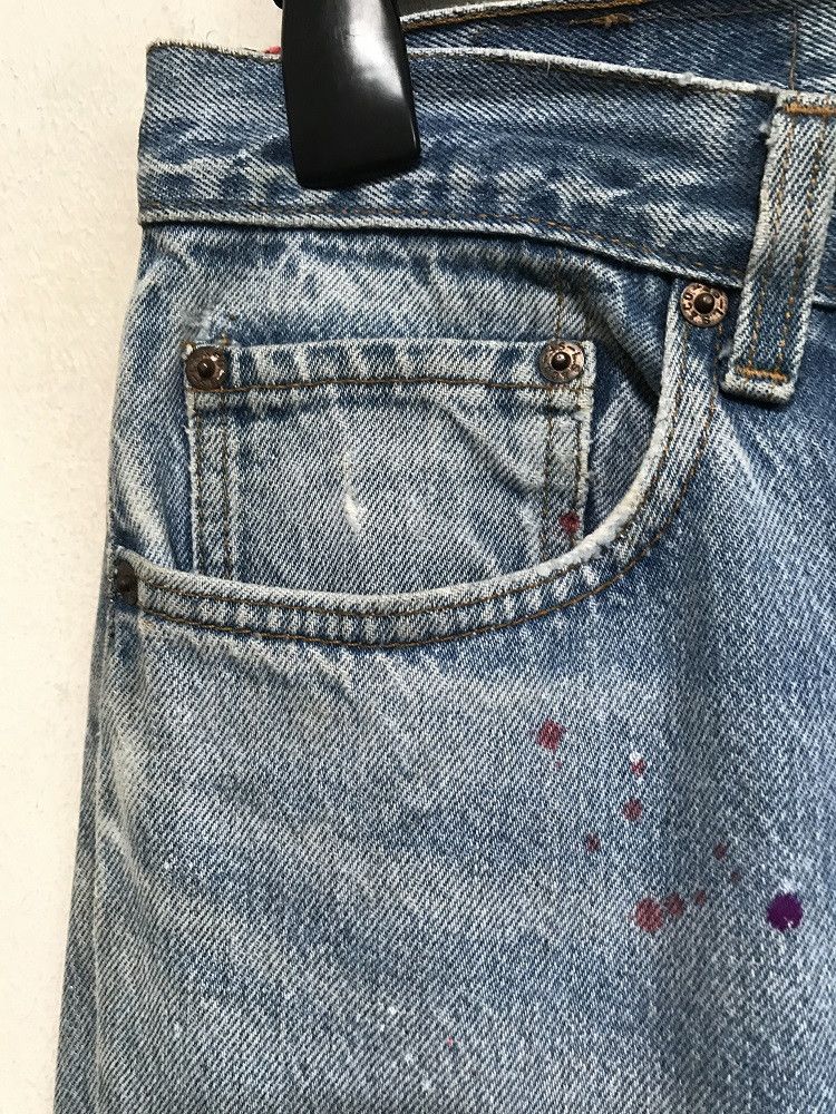 Levi's Vintage 80s Levi's 501 Jeans Usa REBUILD Size US 32 / EU 48 - 11 Thumbnail