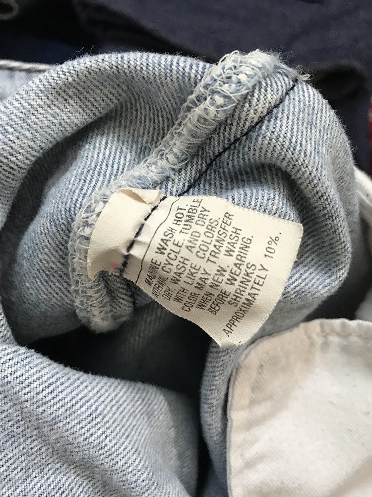 Levi's Vintage 80s Levi's 501 Jeans Usa REBUILD Size US 32 / EU 48 - 22 Thumbnail