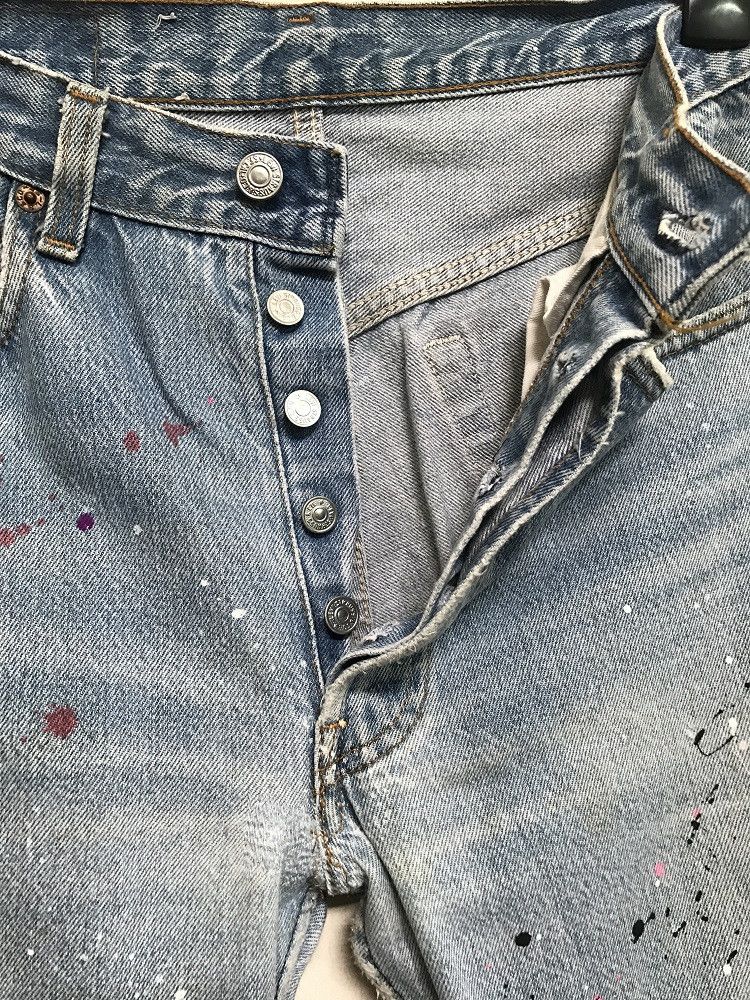 Levi's Vintage 80s Levi's 501 Jeans Usa REBUILD Size US 32 / EU 48 - 13 Thumbnail