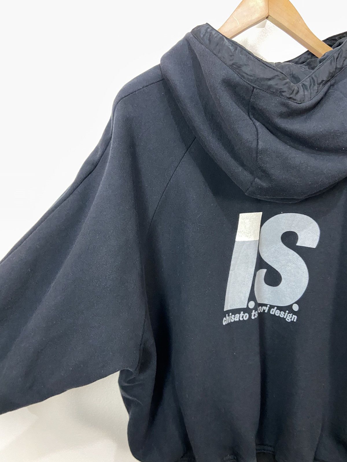 Issey Miyake × Tsumori Chisato I.S.Issey Miyake Sport Logo Hoodie 2 ways Zip Jacket Size US M / EU 48-50 / 2 - 9 Thumbnail