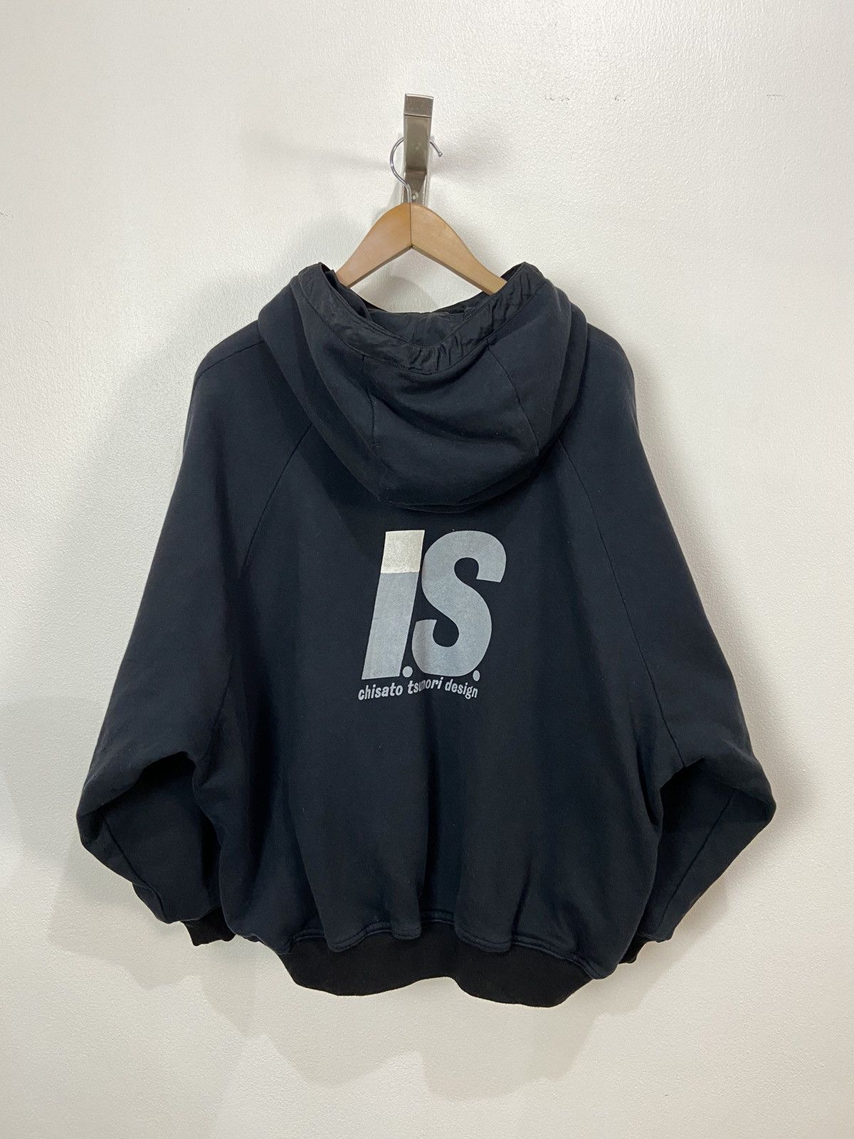 Issey Miyake × Tsumori Chisato I.S.Issey Miyake Sport Logo Hoodie 2 ways Zip Jacket Size US M / EU 48-50 / 2 - 4 Thumbnail