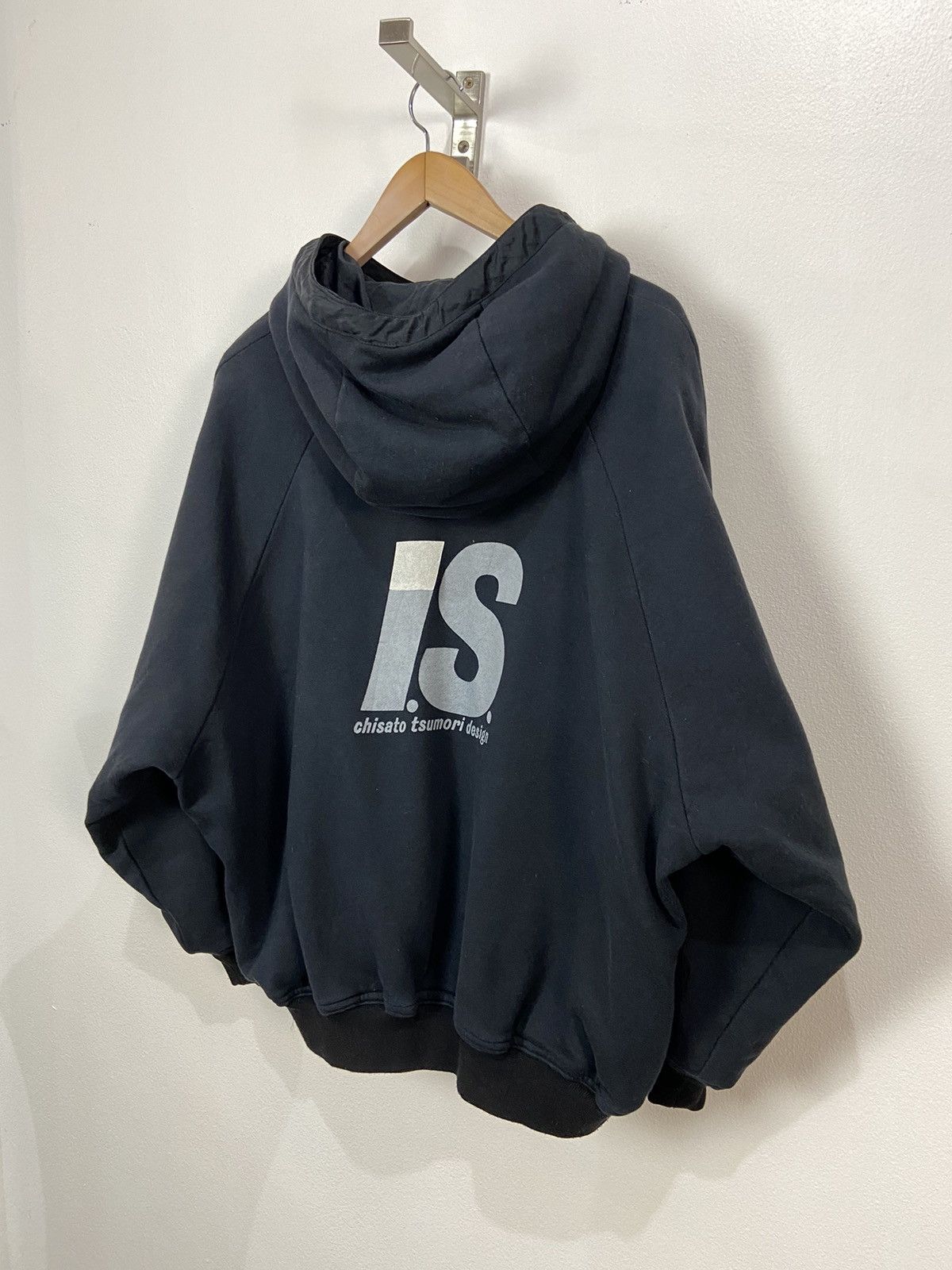 Issey Miyake × Tsumori Chisato I.S.Issey Miyake Sport Logo Hoodie 2 ways Zip Jacket Size US M / EU 48-50 / 2 - 7 Thumbnail