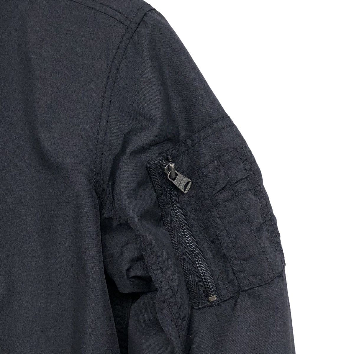 Japanese Brand Buckaroo Ma-1 Men’s Black Bomber Jacket Size US M / EU 48-50 / 2 - 7 Thumbnail