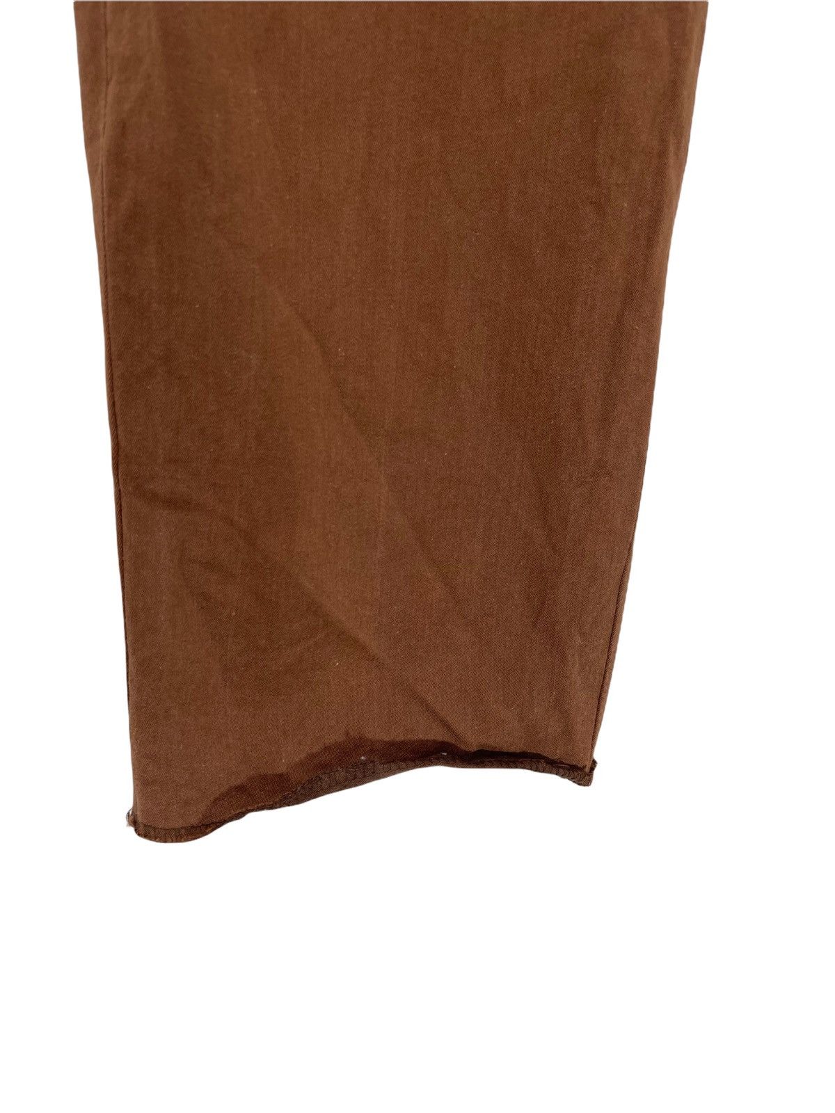 Japanese Brand Yohji Yamamoto Pour Homme Pant Regular Silk Butt Liner 6🟦 Size US 32 / EU 48 - 5 Thumbnail