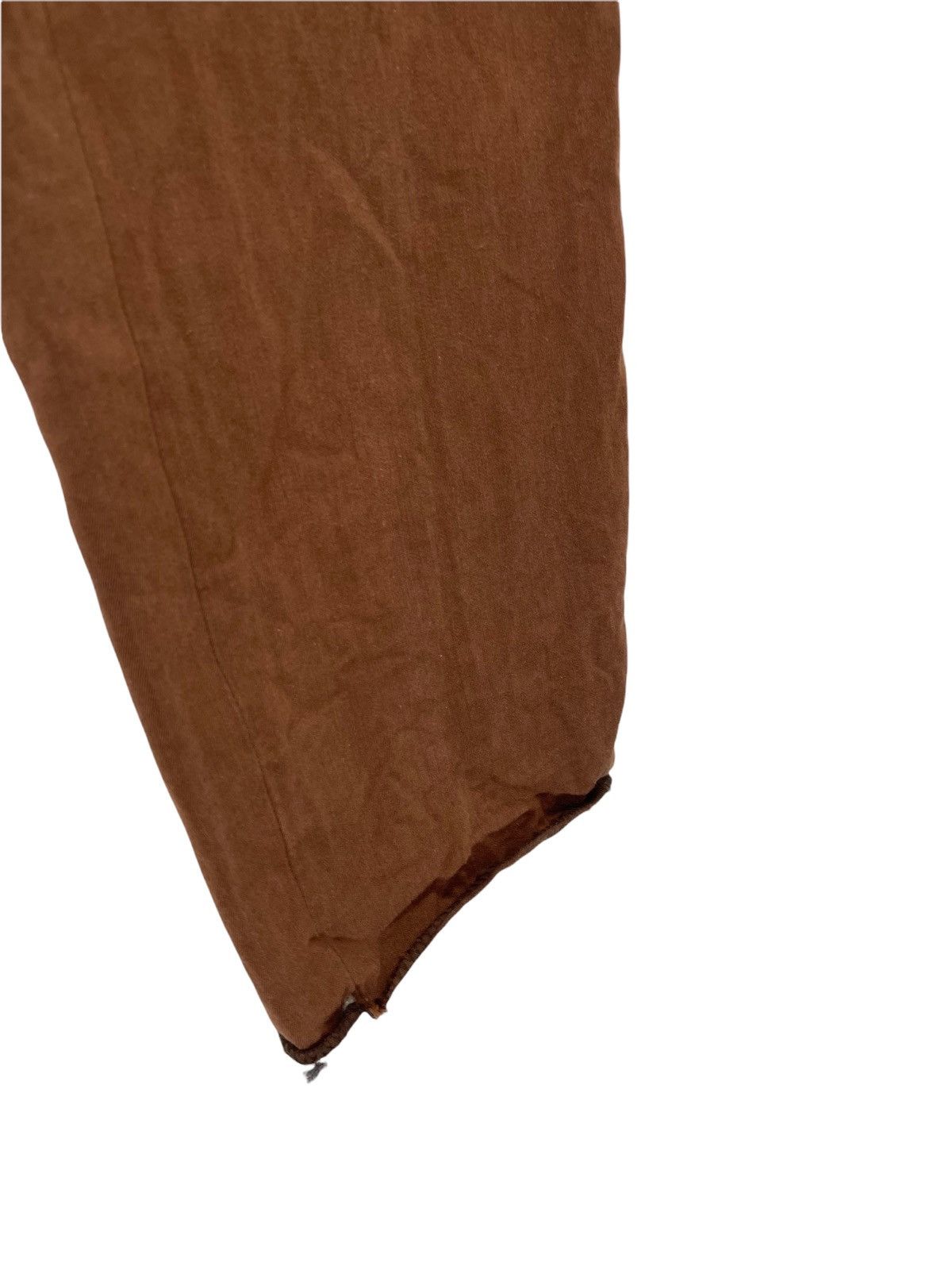Japanese Brand Yohji Yamamoto Pour Homme Pant Regular Silk Butt Liner 6🟦 Size US 32 / EU 48 - 6 Thumbnail
