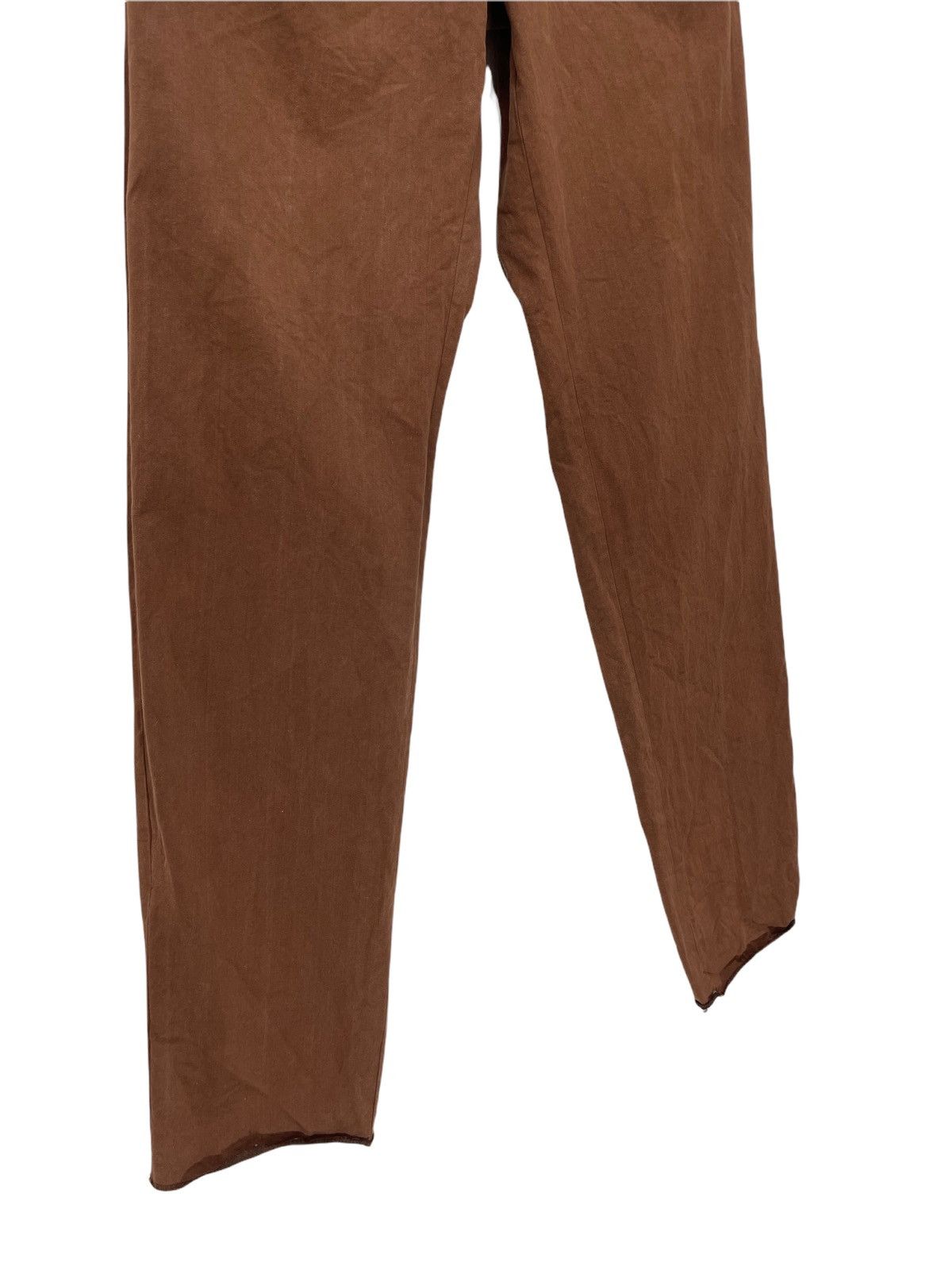 Japanese Brand Yohji Yamamoto Pour Homme Pant Regular Silk Butt Liner 6🟦 Size US 32 / EU 48 - 4 Thumbnail